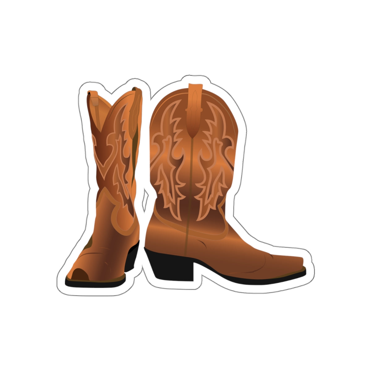 Die-cut stickers - Rodeo - Cowboy Boots