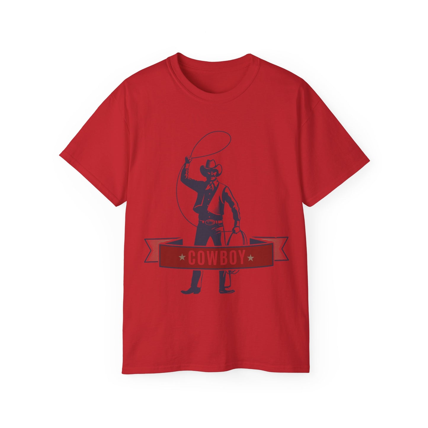 Unisex Ultra Cotton Tee - Cowboy - The Wild West