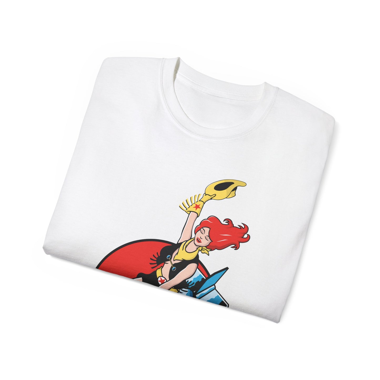 Unisex Ultra Cotton Tee - Atomic Cowgirl