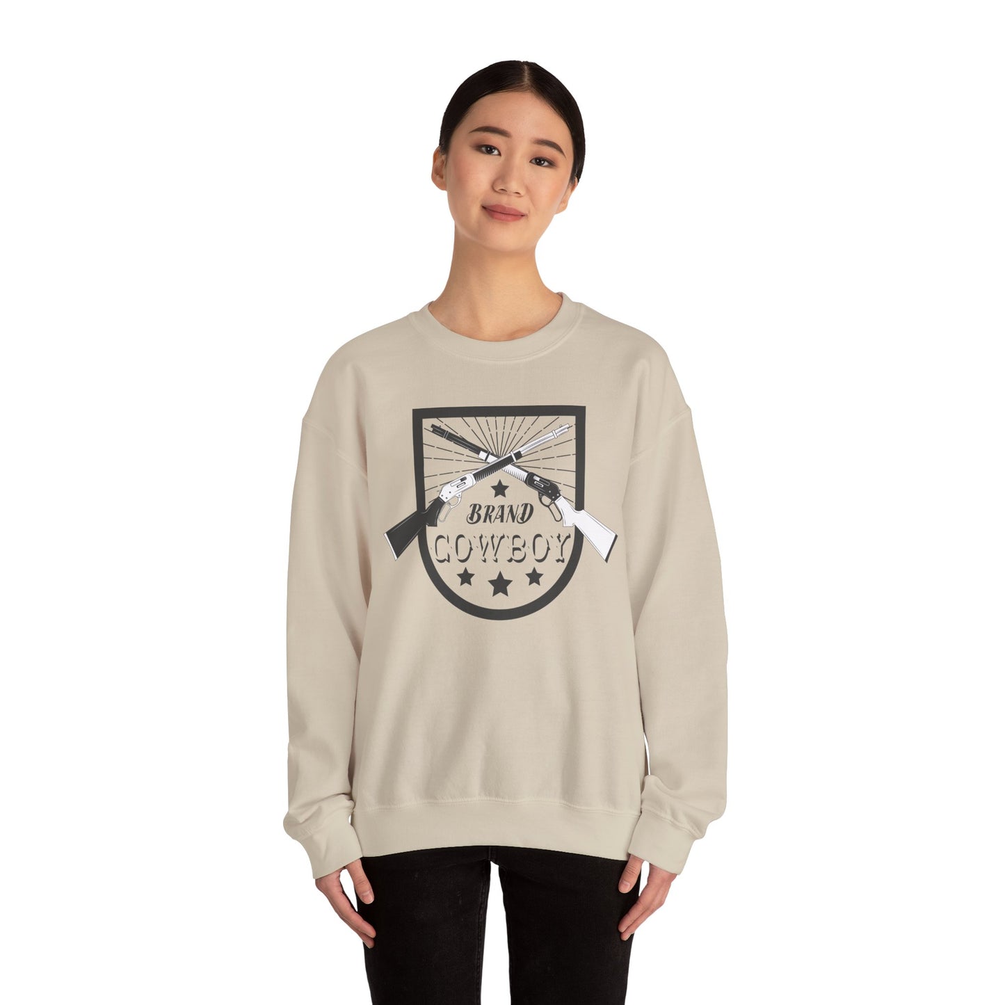 Crewneck Sweatshirt - Brand Cowboy
