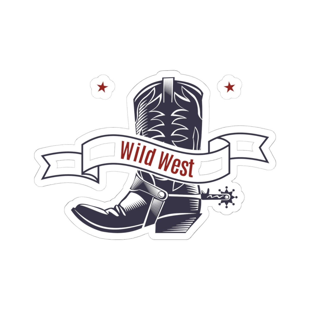 Kiss-Cut Stickers - Cowboy - Wild West