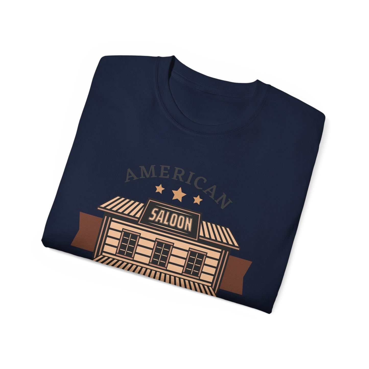Unisex Ultra Cotton Tee - American Cowboy - Saloon - Wild West