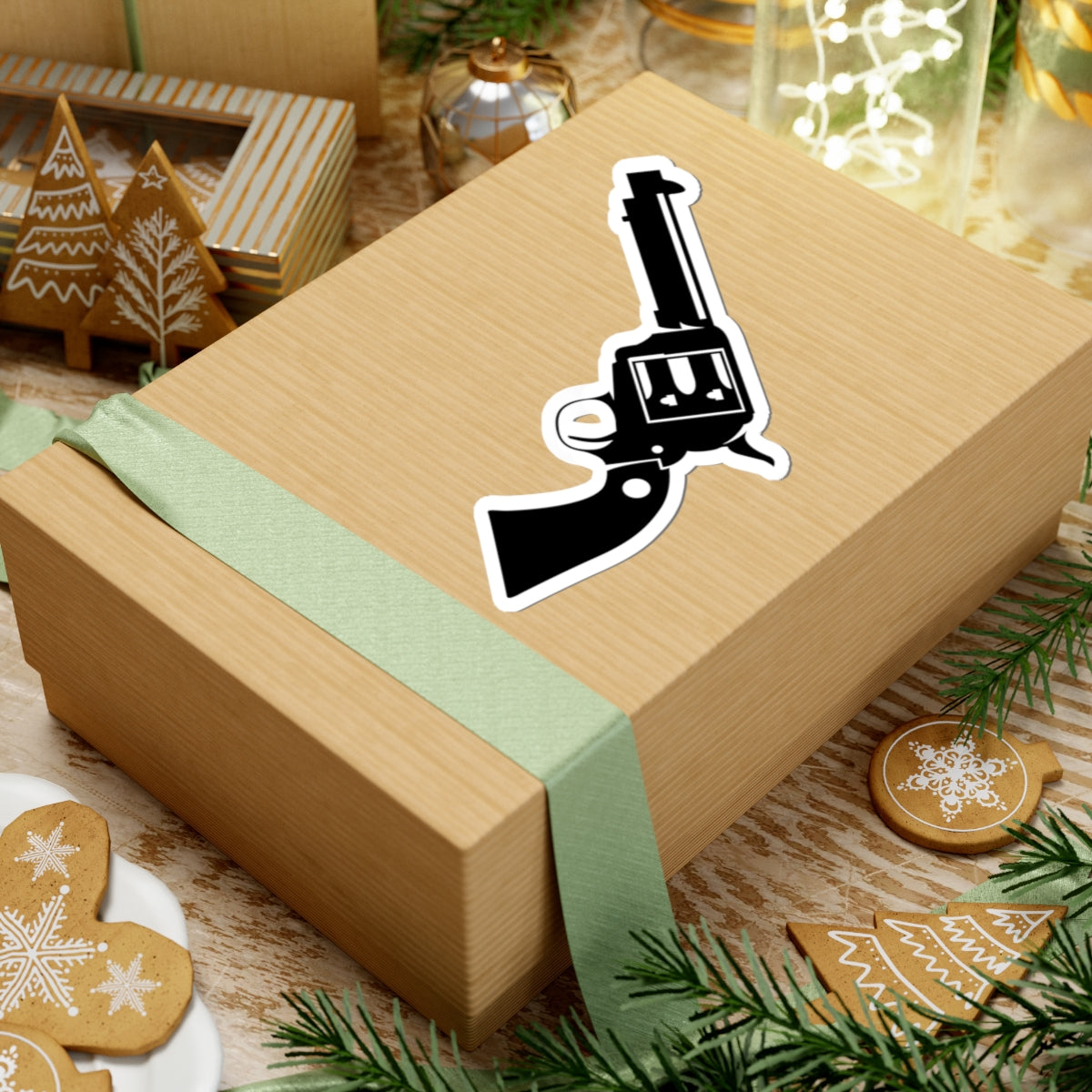 Kiss-Cut Stickers - Six-Shooter X 300