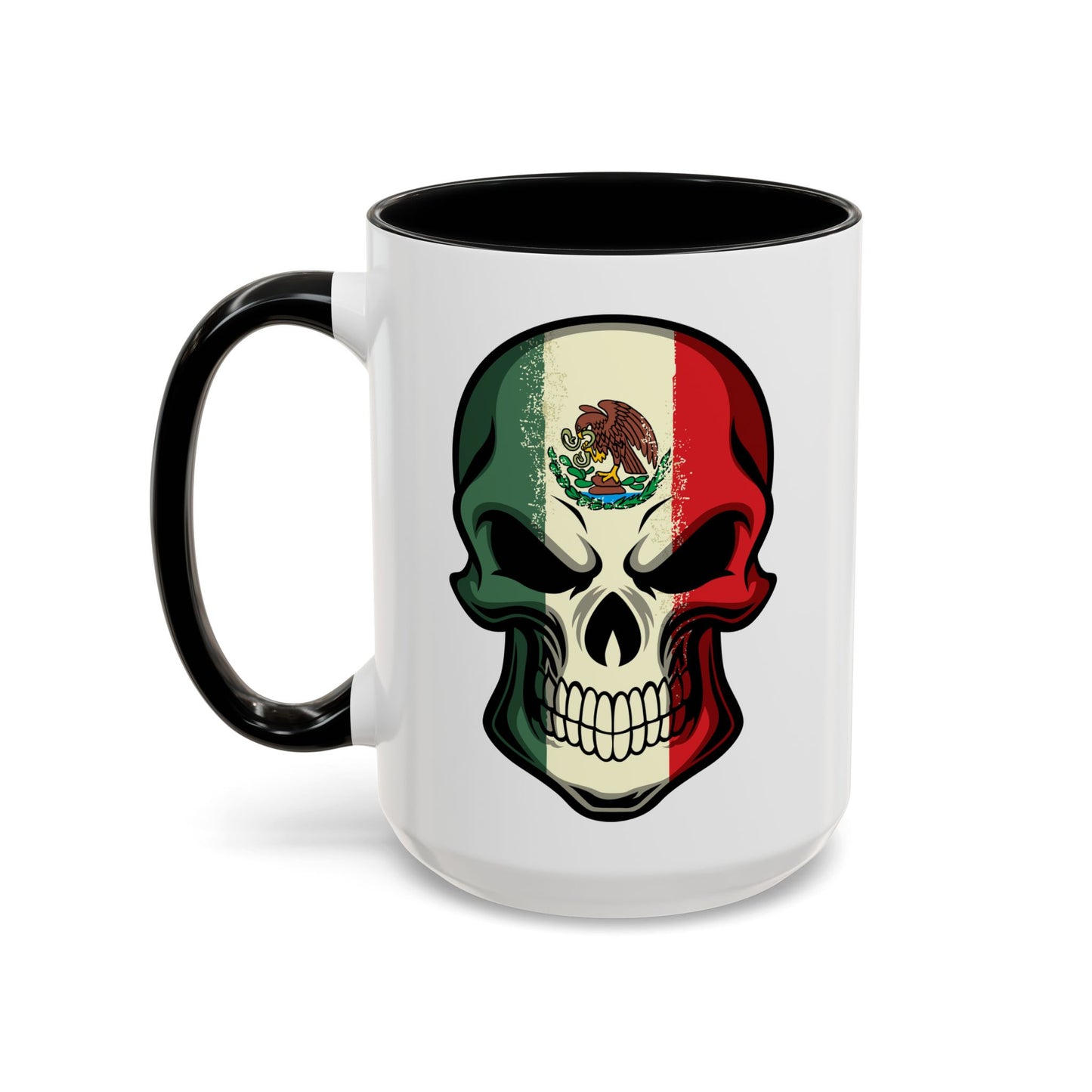 Accent Coffee Mug (11, 15oz) - Mexican Skull