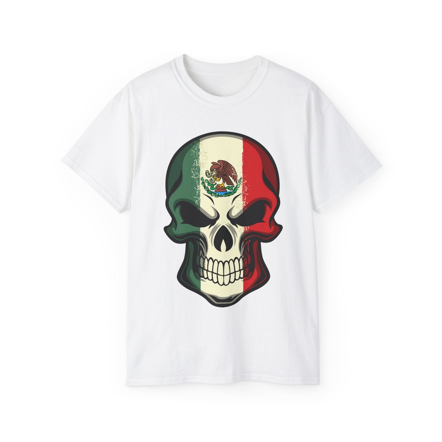 Unisex Ultra Cotton Tee - Mexican Skull