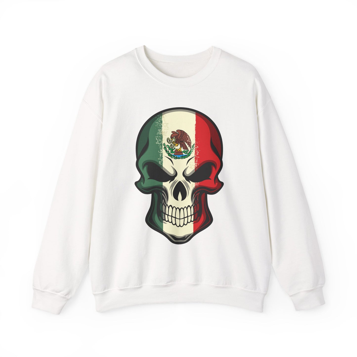 Crewneck Sweatshirt - Mexican Skull