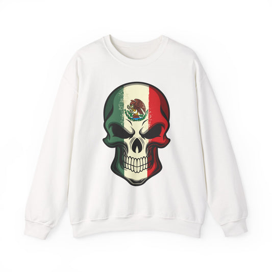 Crewneck Sweatshirt - Mexican Skull