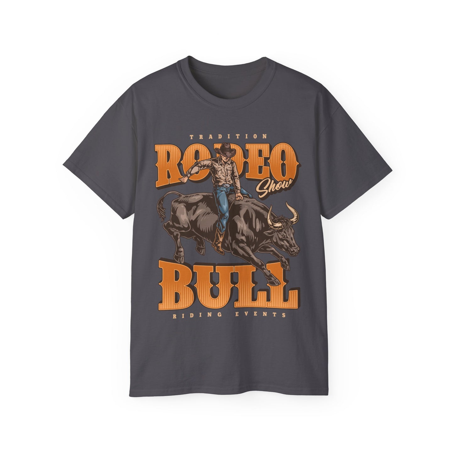 Western Rodeo Cowboy Tee - Fun Casual Shirt for Rodeo Fans, Gift for Country Lovers, Festival Outfit, Everyday Wear, Rodeo Apparel - Tradition Rodeo Show - Bull Riding Events