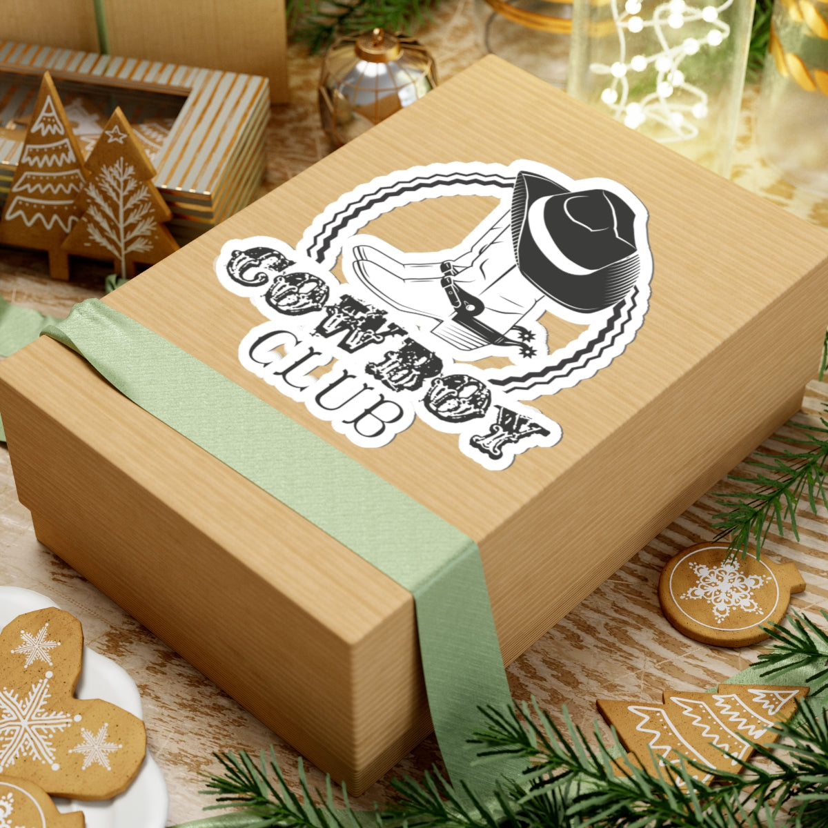 Kiss-Cut Stickers - Cowboy Club