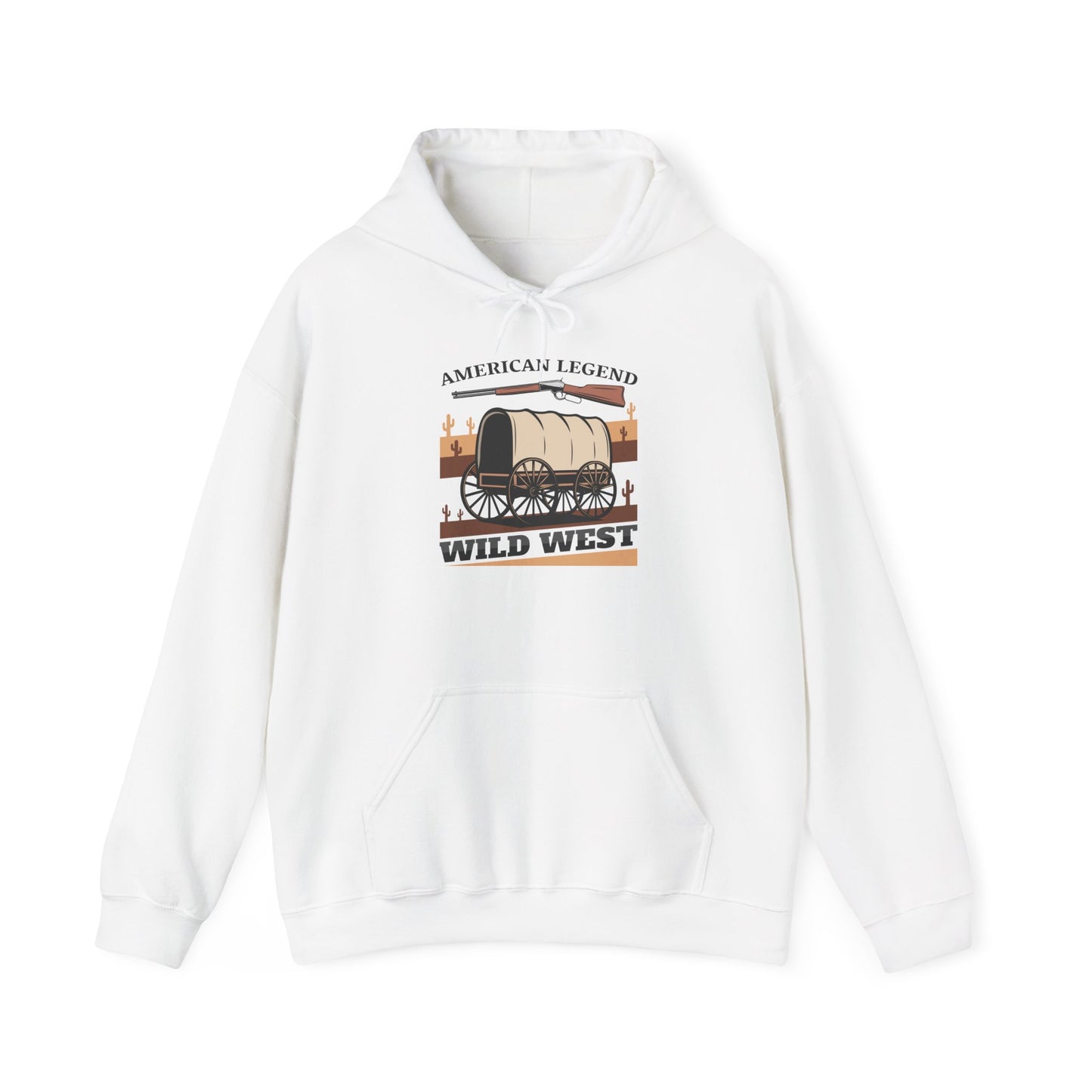 Unisex Hoodie - American Legend - Wild West