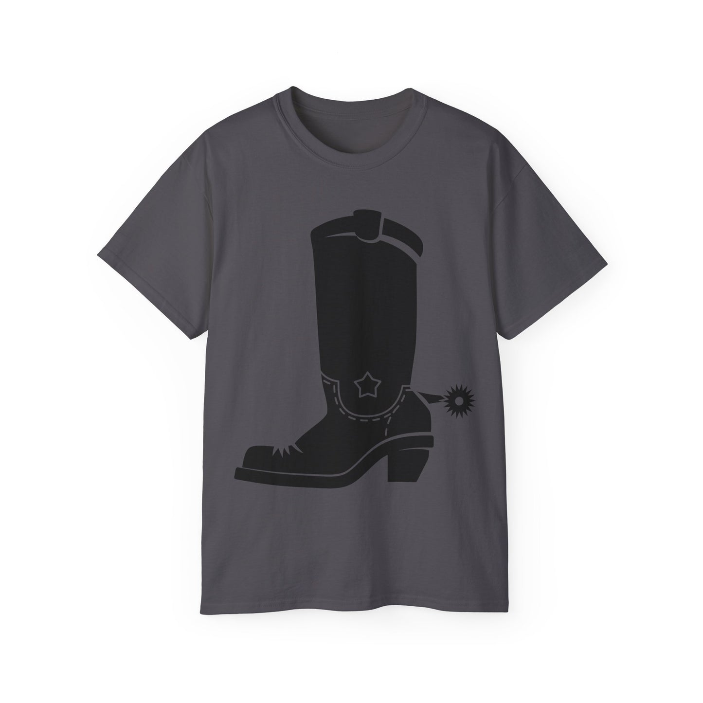 Unisex Ultra Cotton Tee - Western Boot with Spur X 300