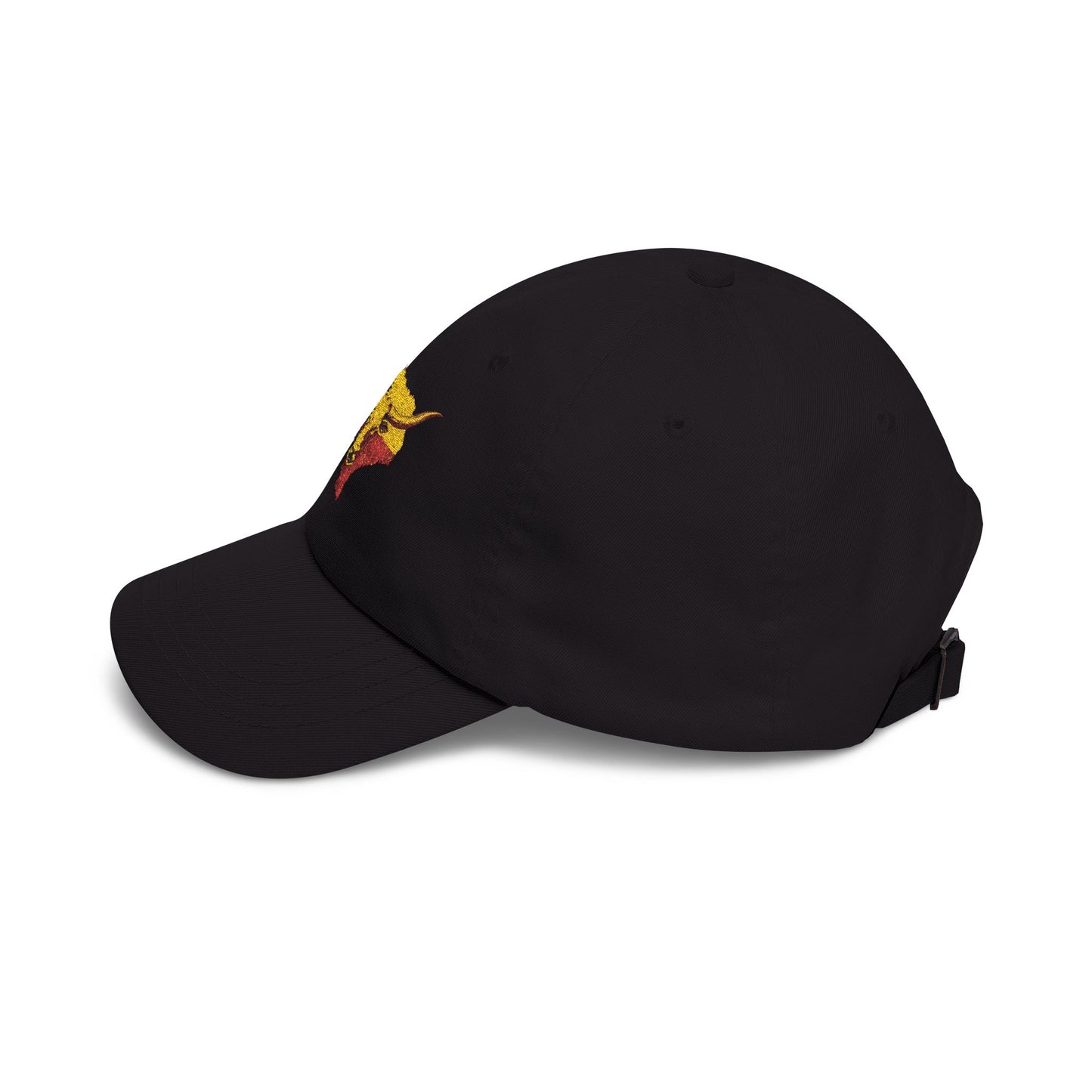 Texas Longhorn Dad Cap – Embroidered Texas Flag Steer Hat