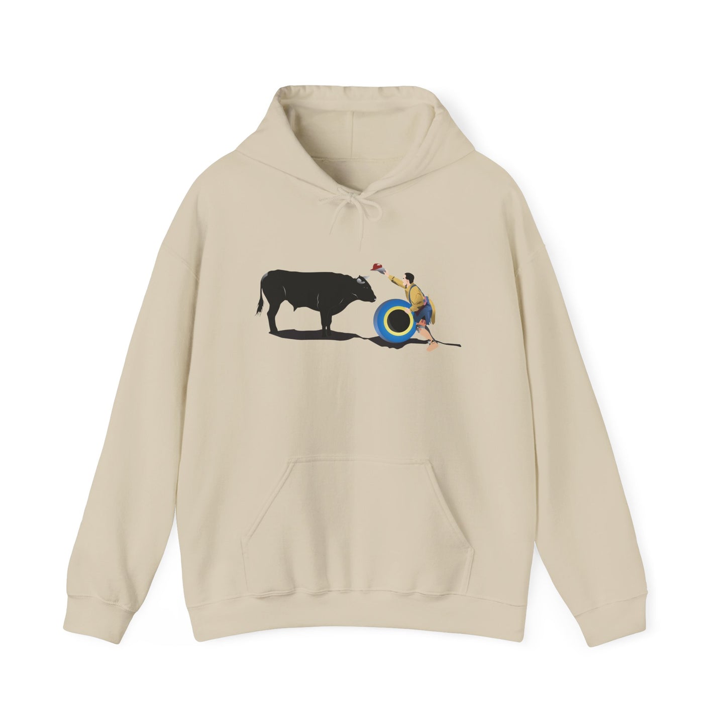 Unisex Hoodie - Clown and Bull
