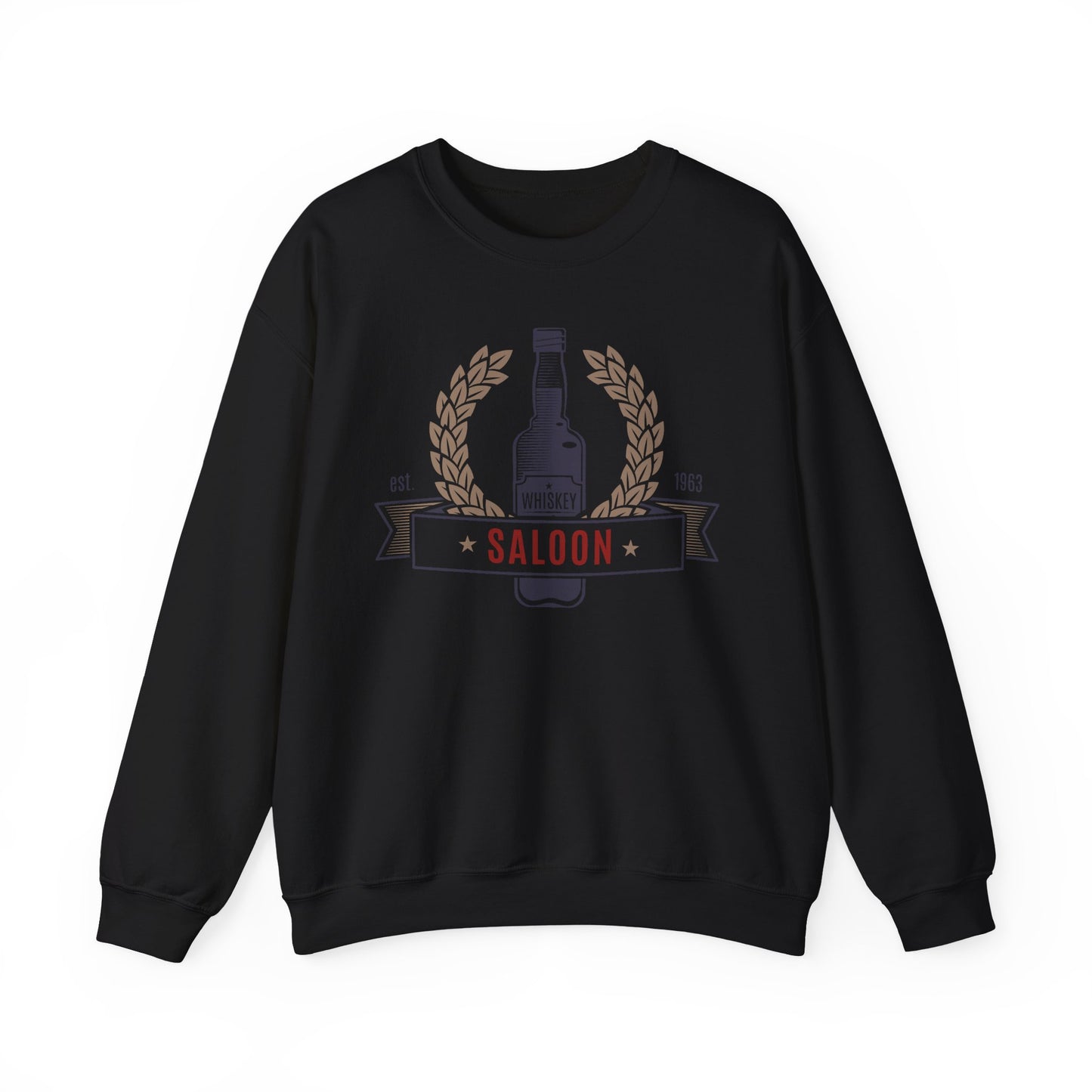 Crewneck Sweatshirt - Saloon - Whiskey