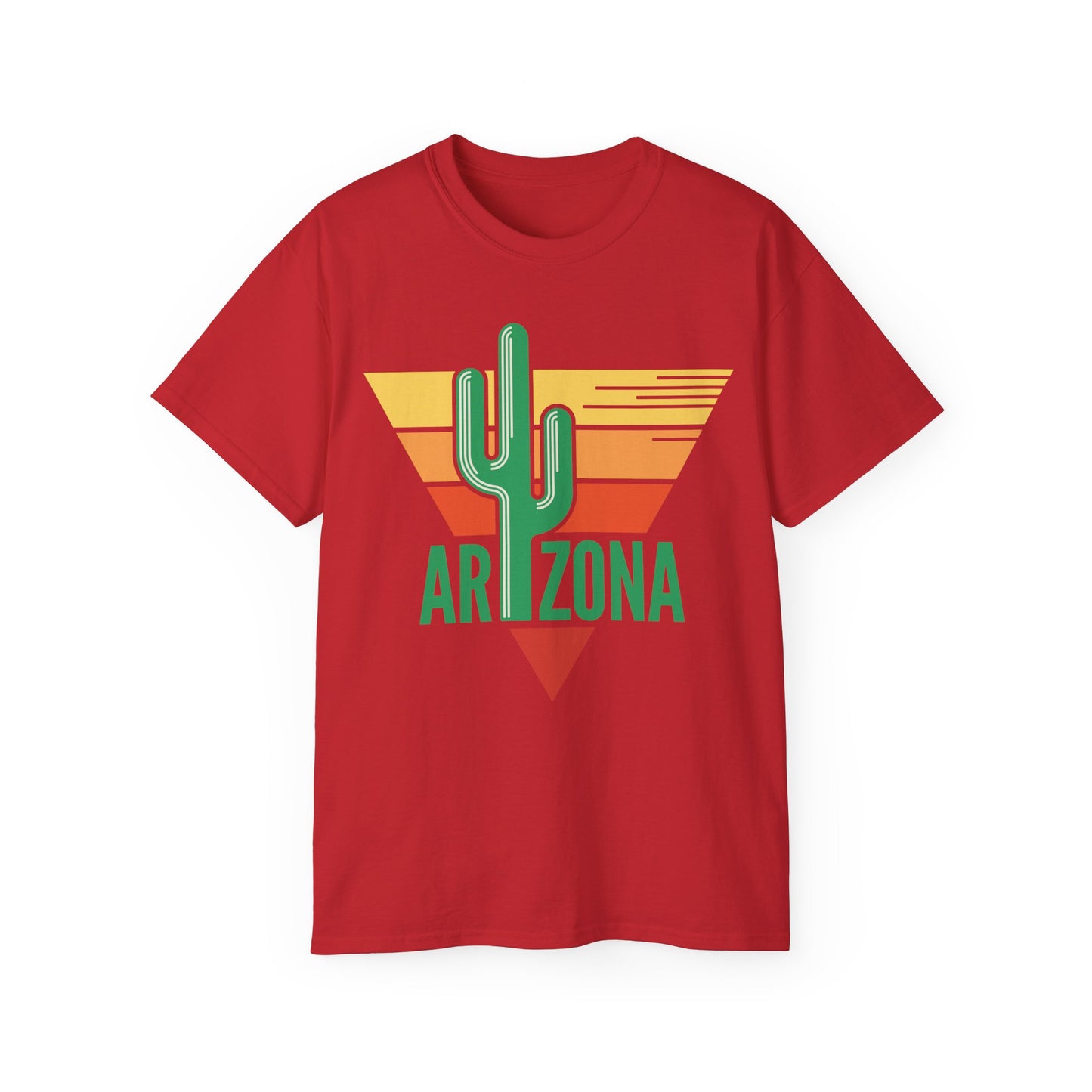 Unisex Ultra Cotton Tee - Arizona - Nature Green