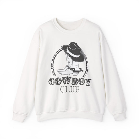Crewneck Sweatshirt - Cowboy Club