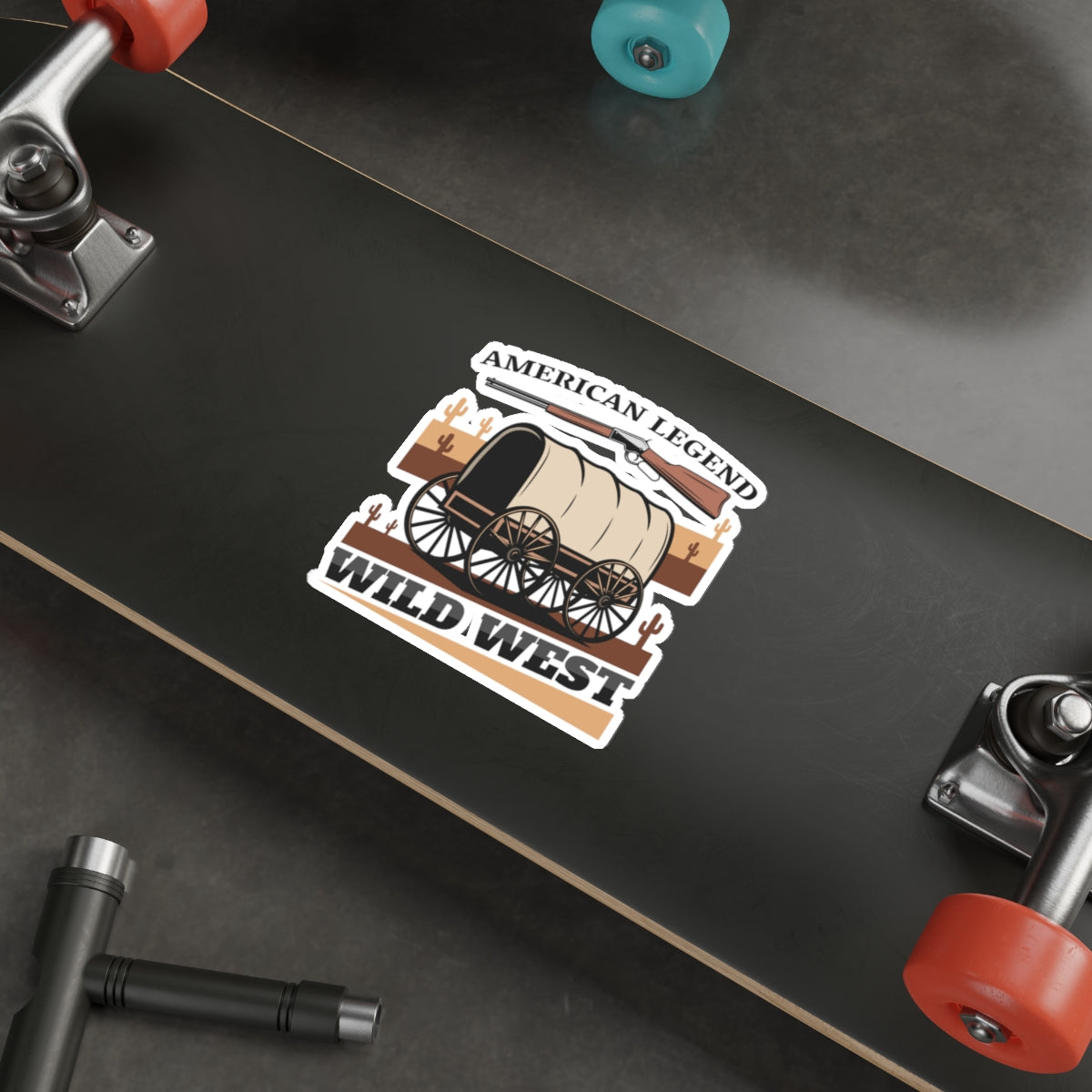 Die-cut stickers - American Legend - Wild West