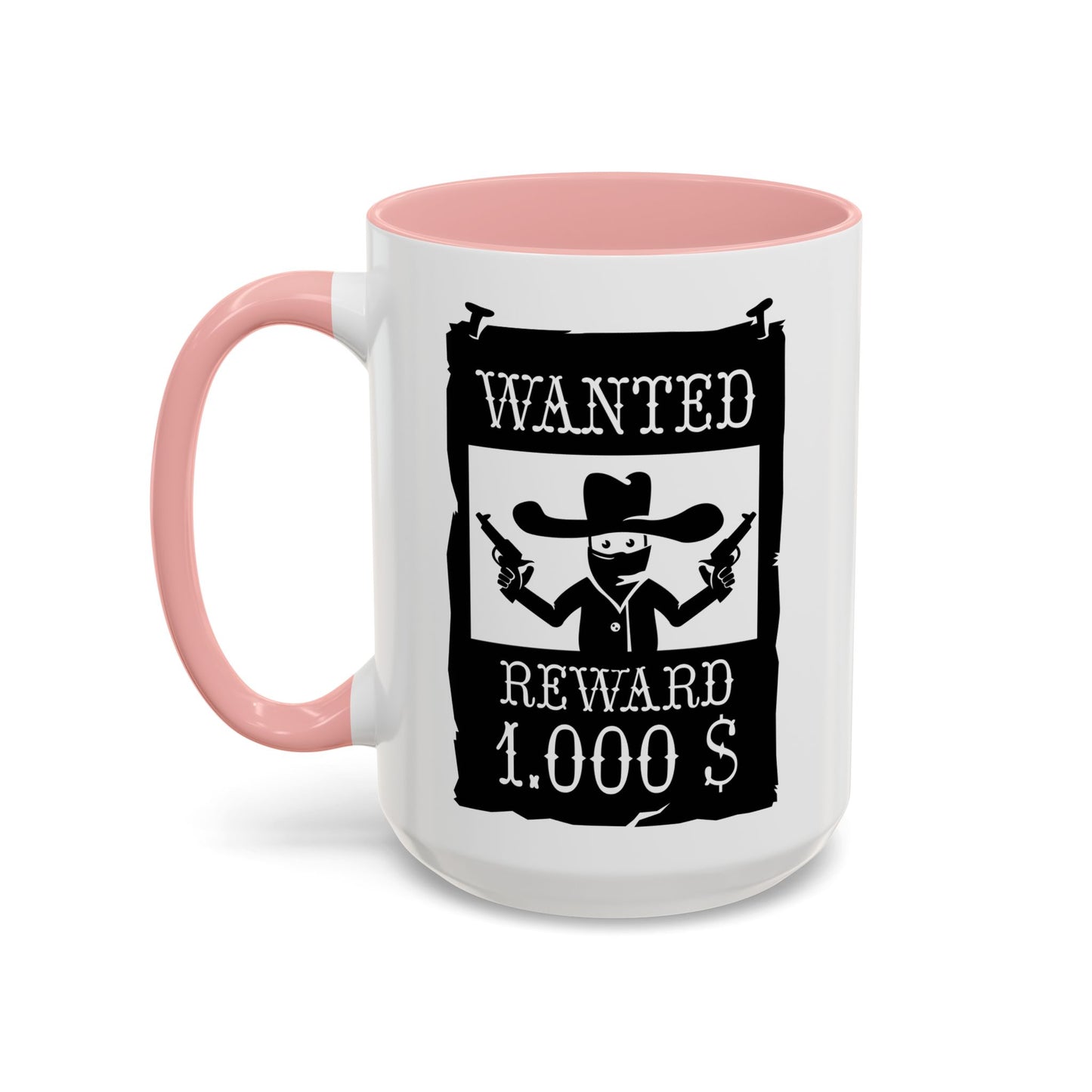 Accent Coffee Mug (11, 15oz) - Wanted Poster X 300