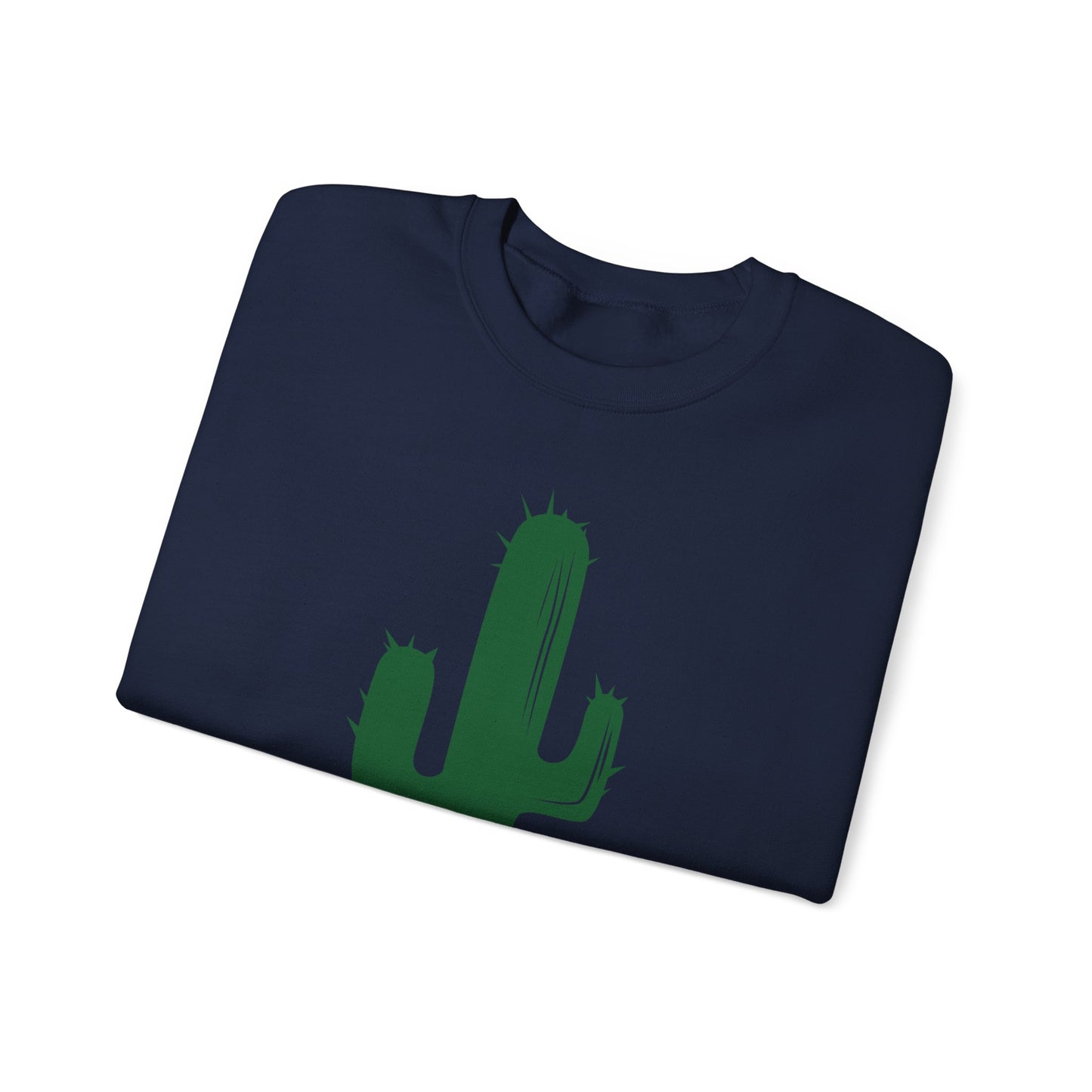 Crewneck Sweatshirt - Green Western Cactus X 300
