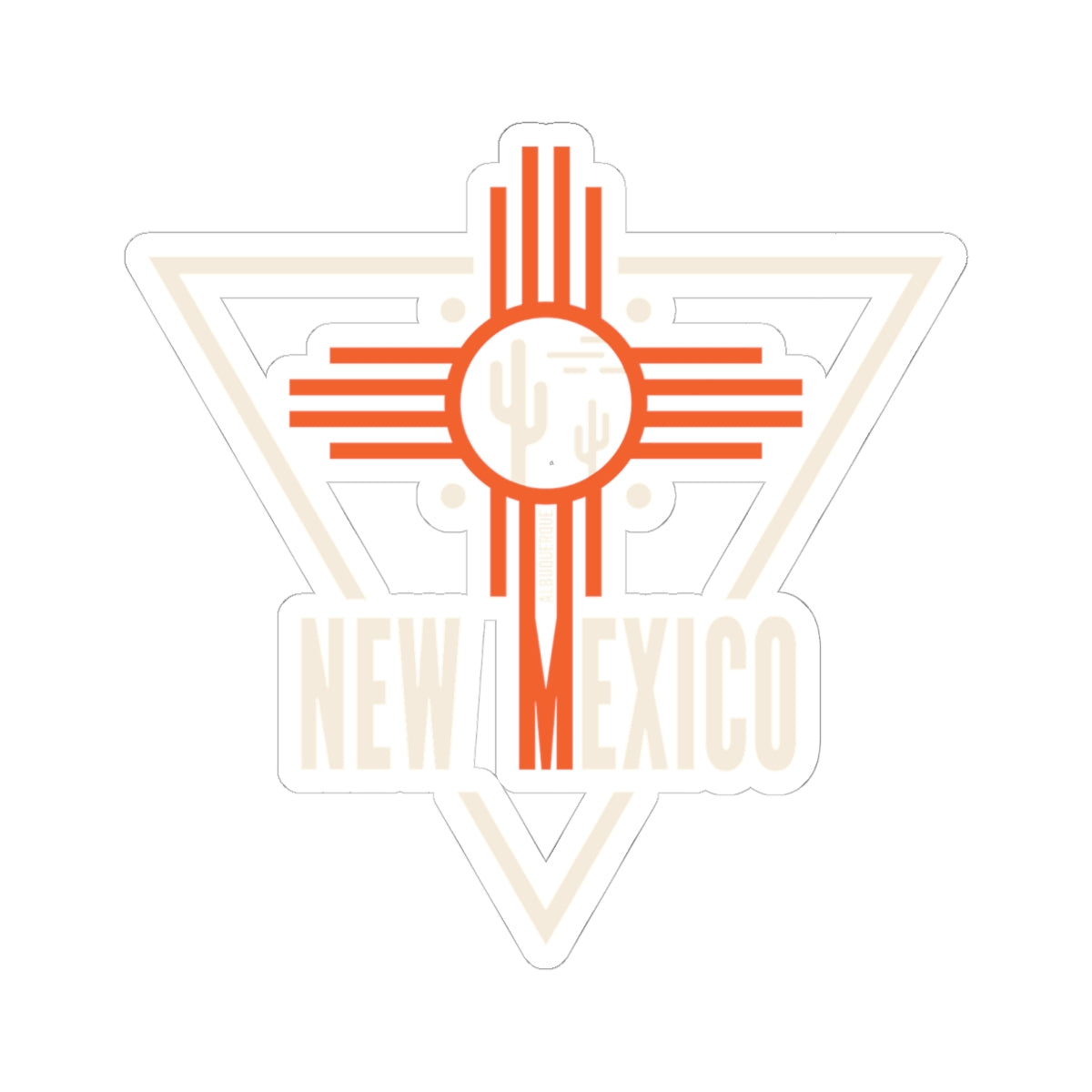 Kiss-Cut Stickers - New Mexico