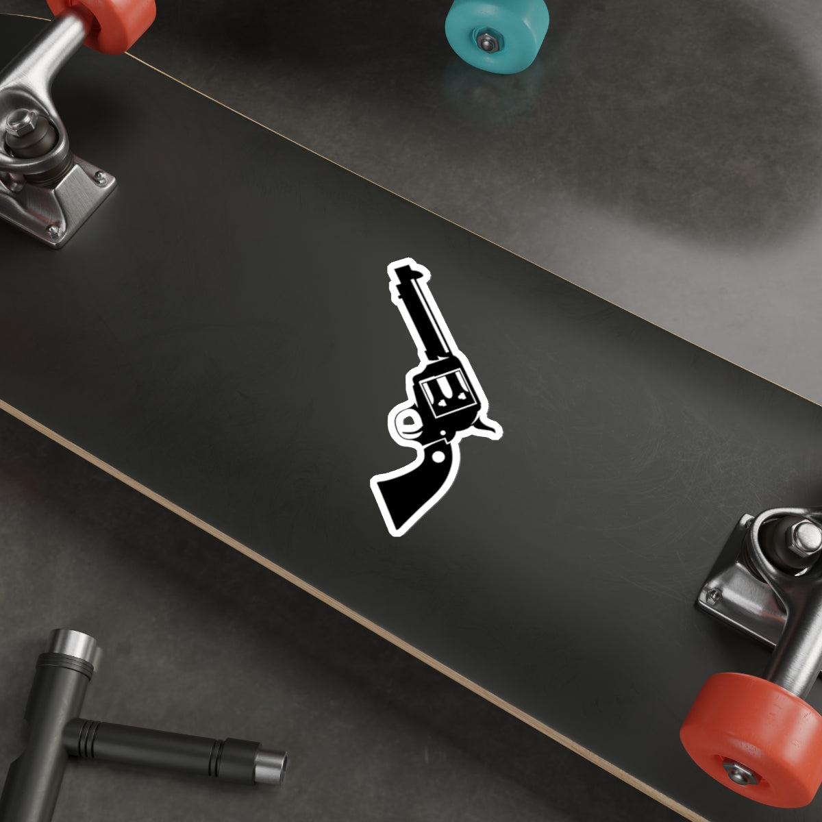 Die-cut stickers - Six-Shooter X 300