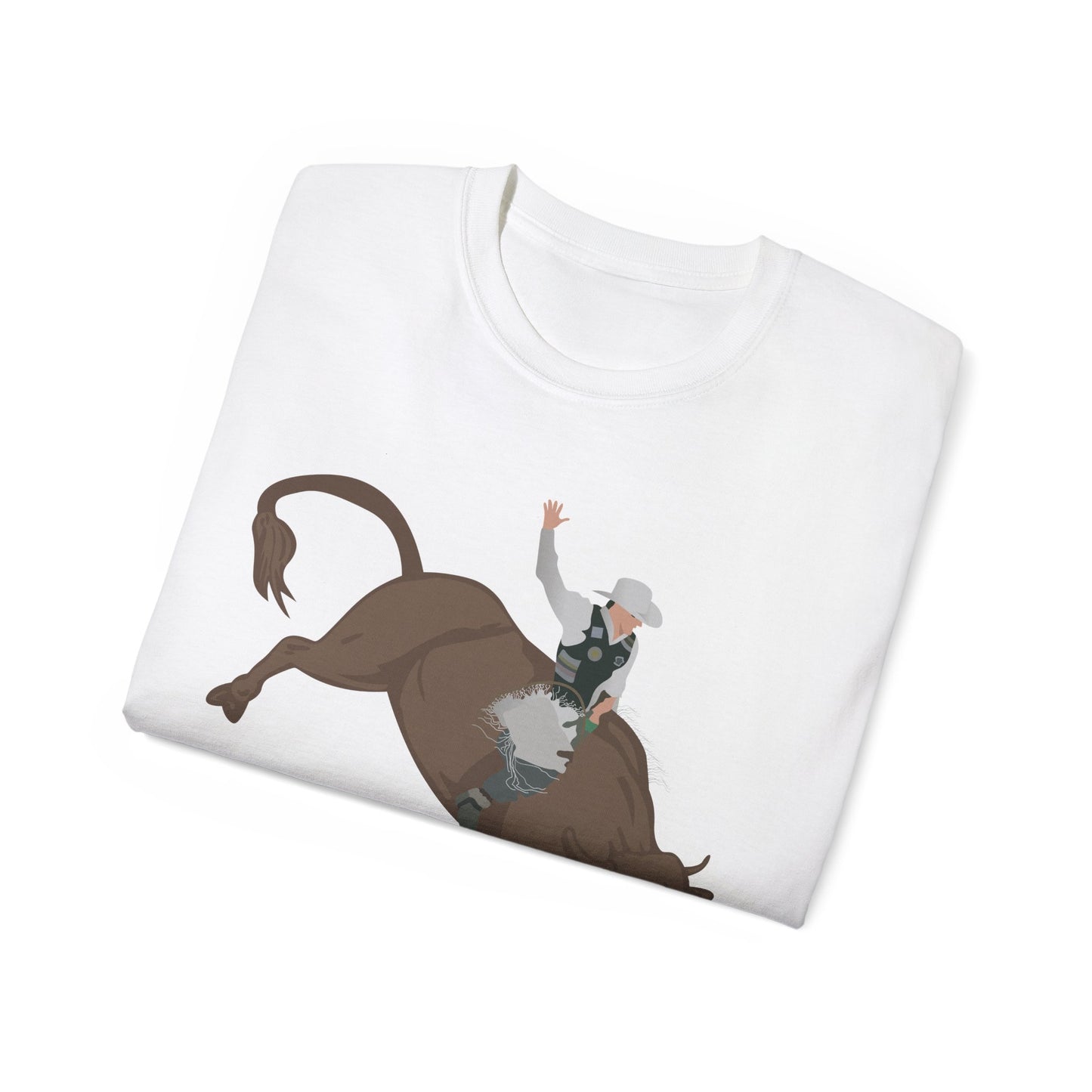 Unisex Ultra Cotton Tee - Cowboy - V2