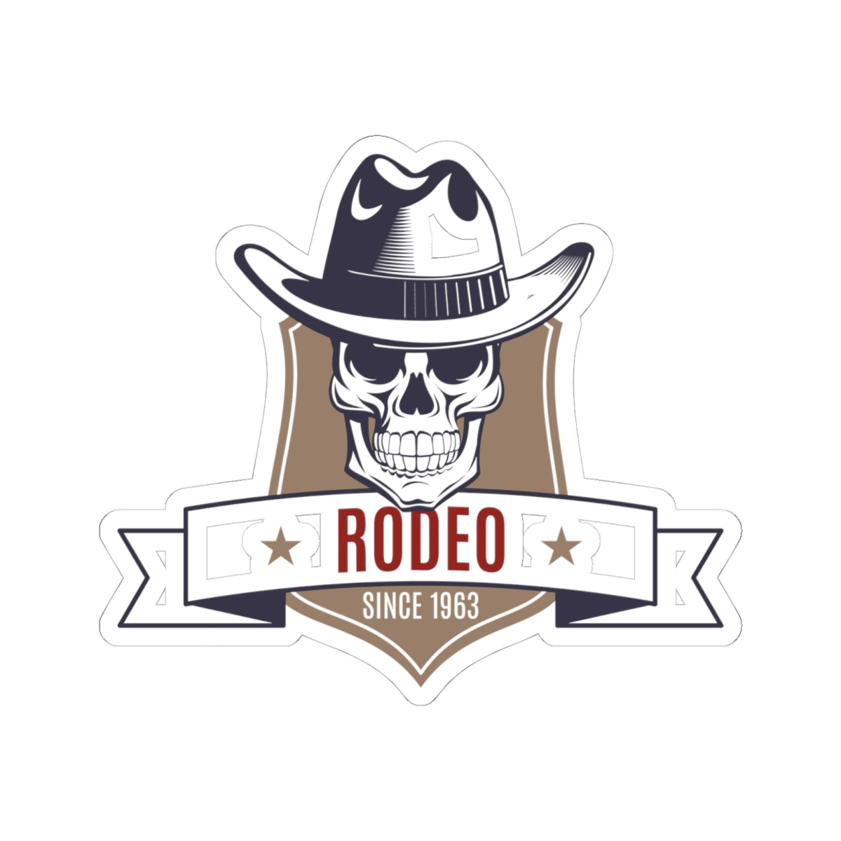 Kiss-Cut Stickers - Rodeo - Western Cowboy