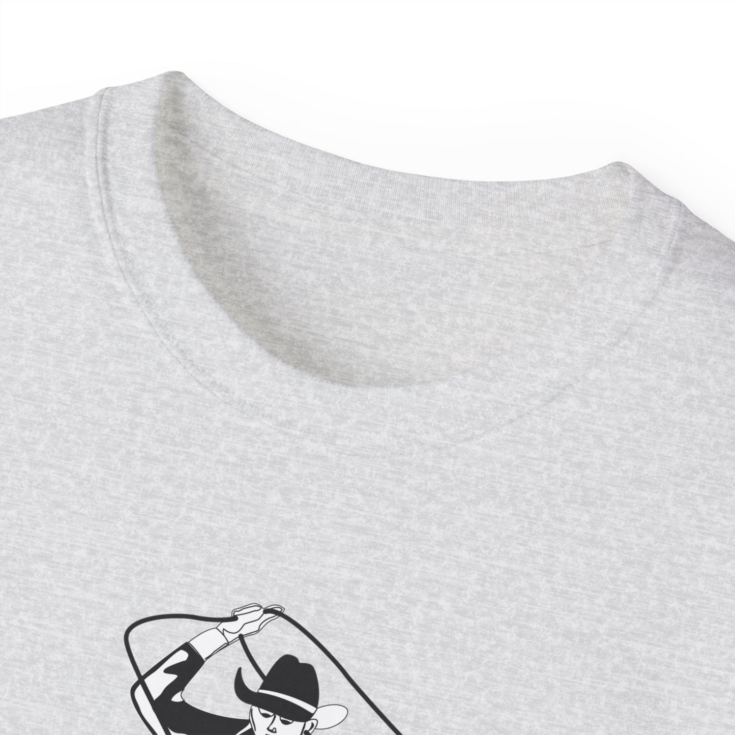 Unisex Ultra Cotton Tee - California Rodeo - Salinas Team Roping - BW