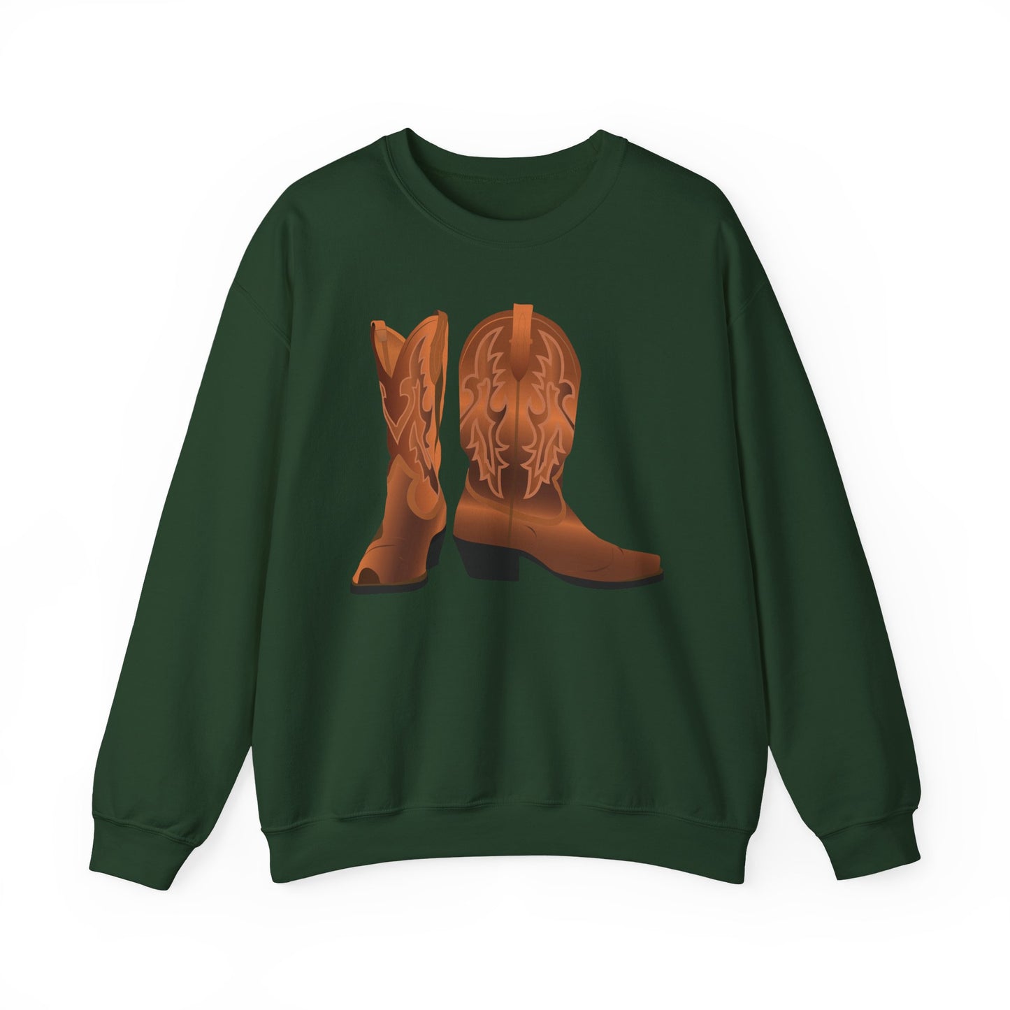 Crewneck Sweatshirt - Rodeo - Cowboy Boots