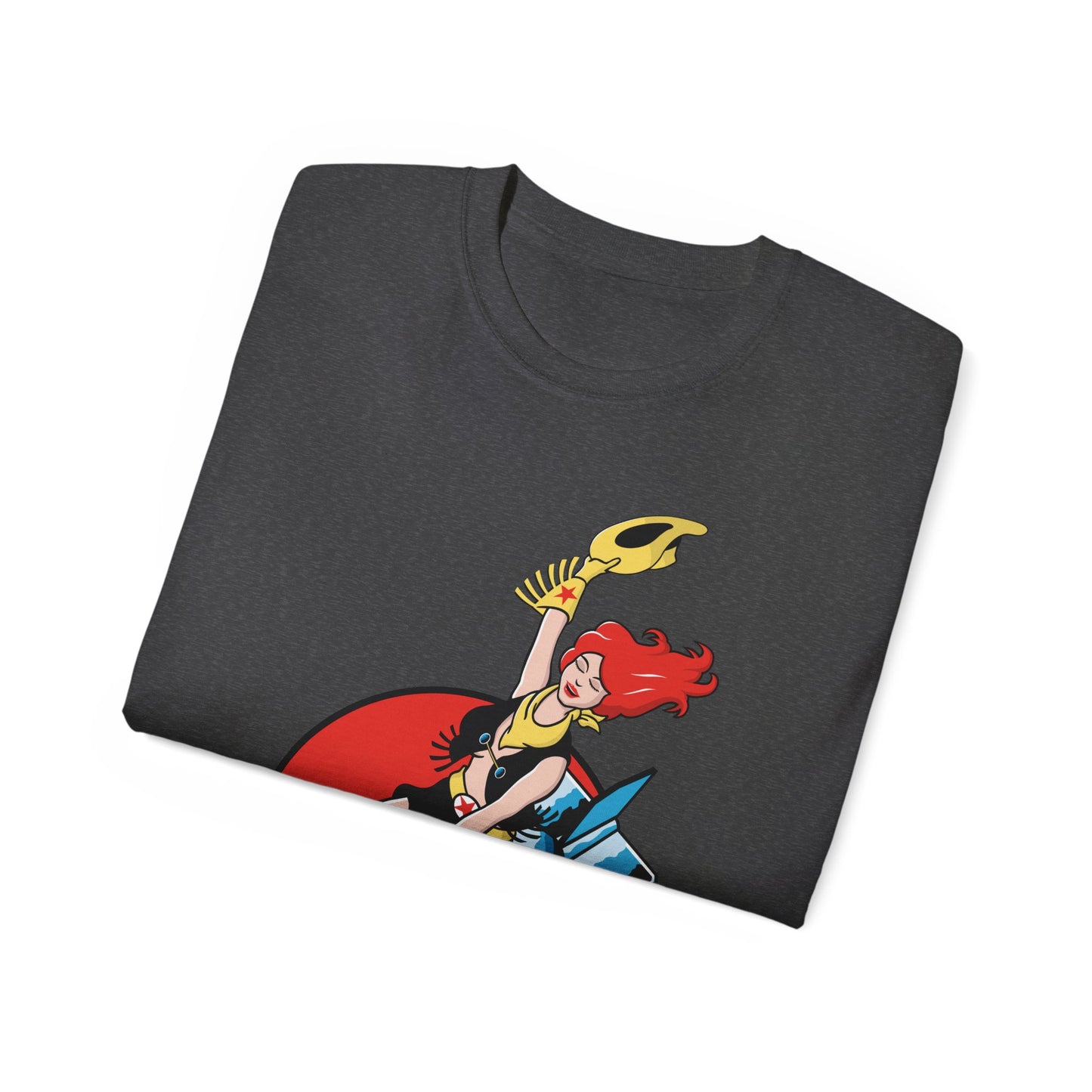 Unisex Ultra Cotton Tee - Atomic Cowgirl