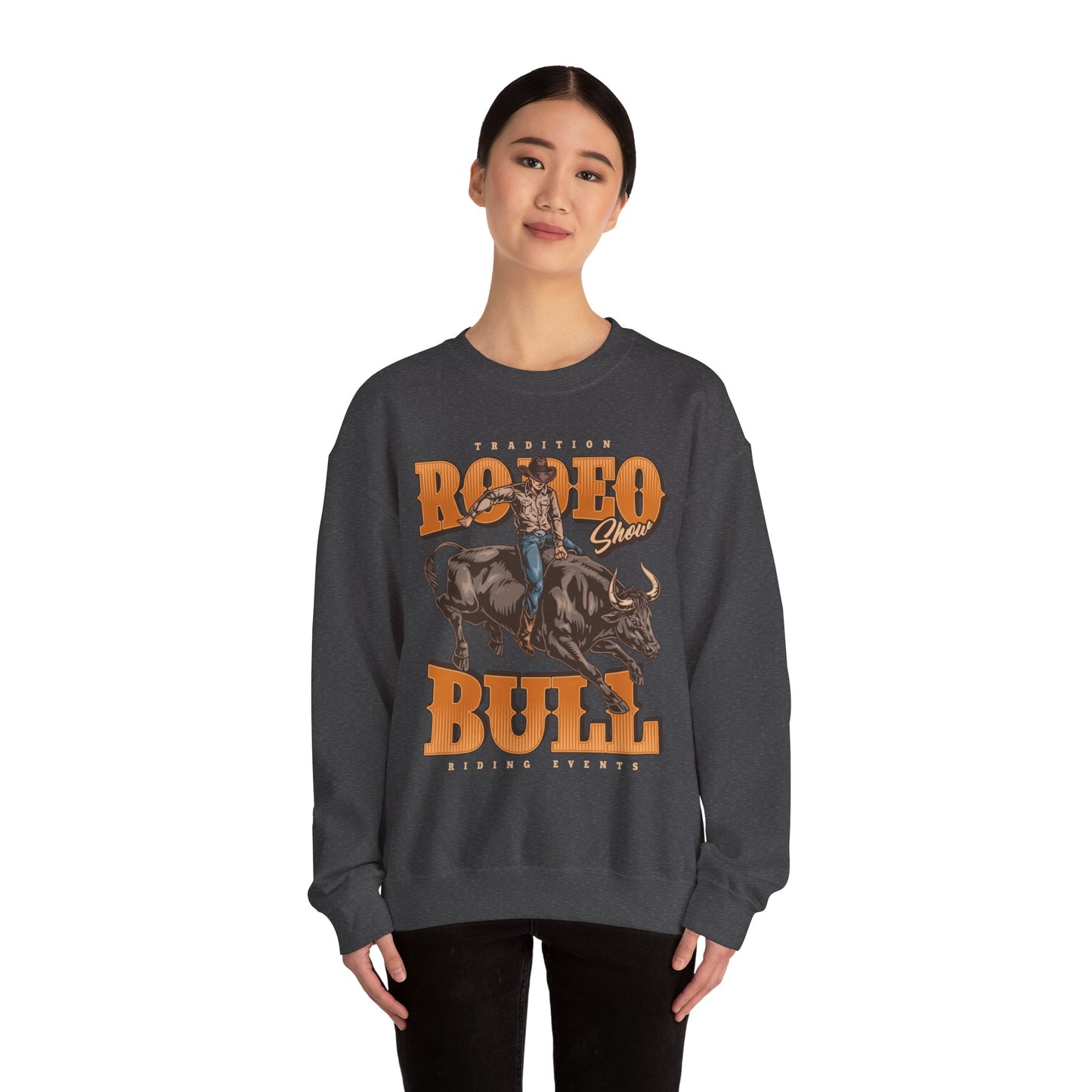 Crewneck Sweatshirt - Tradition Rodeo Show - Bull Riding Events