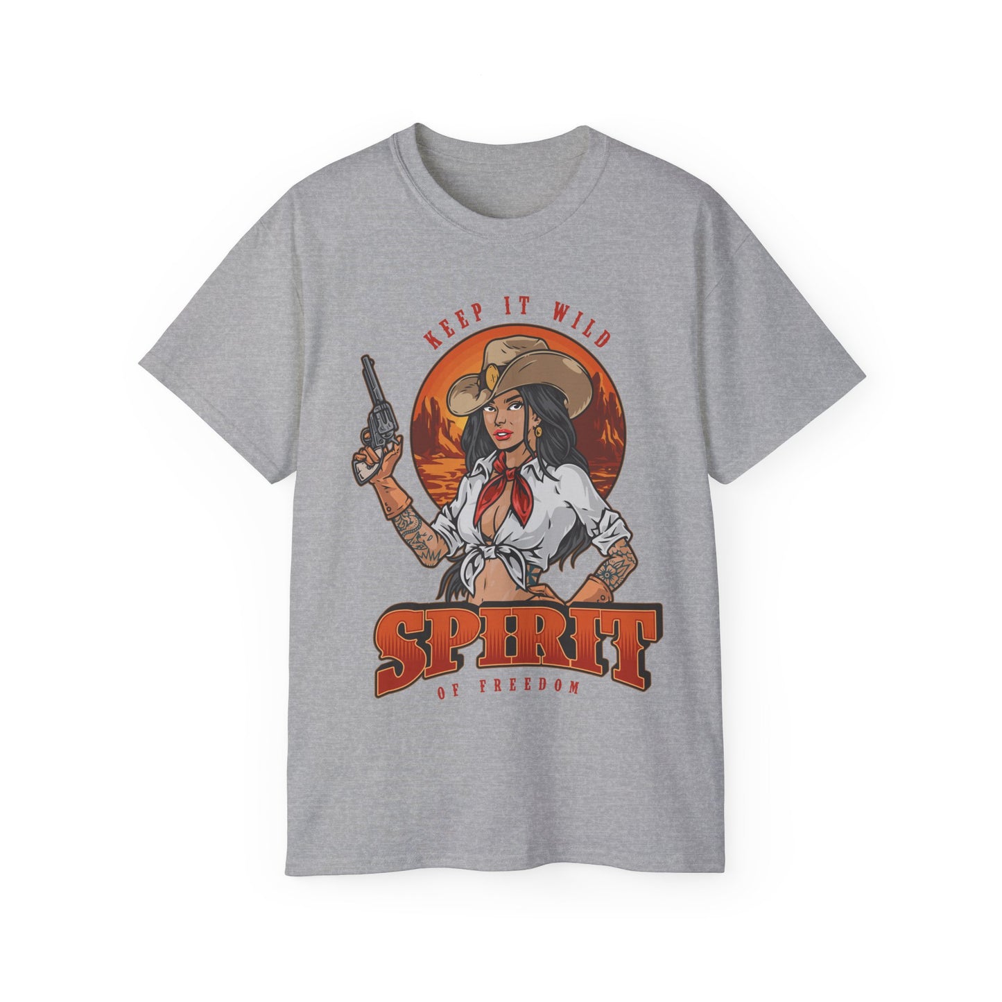 Unisex Ultra Cotton Tee - Keep It Wild - Spirit of Freedom