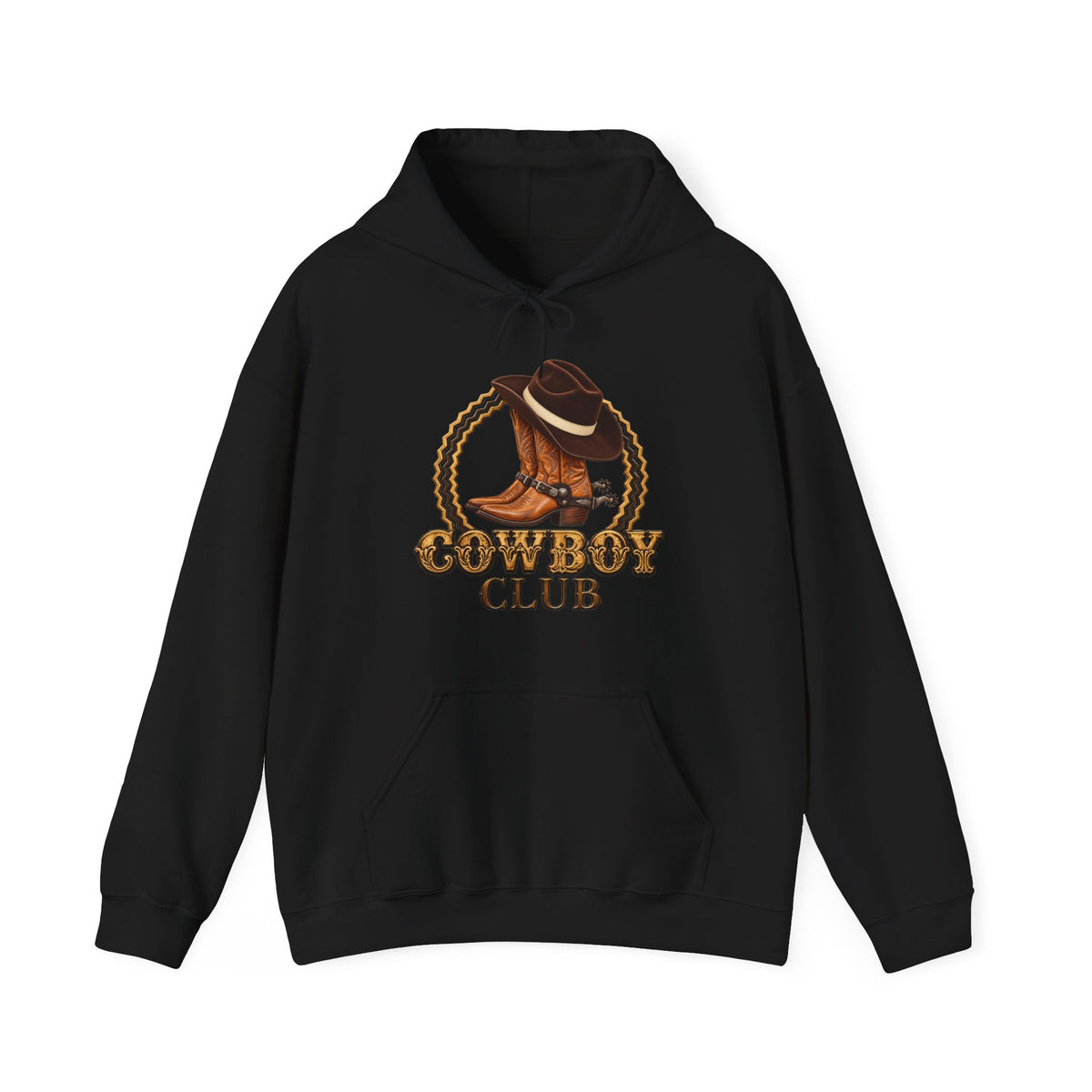 Hoodie — Cowboys - Cowboy Club - Color - 3D Transparent