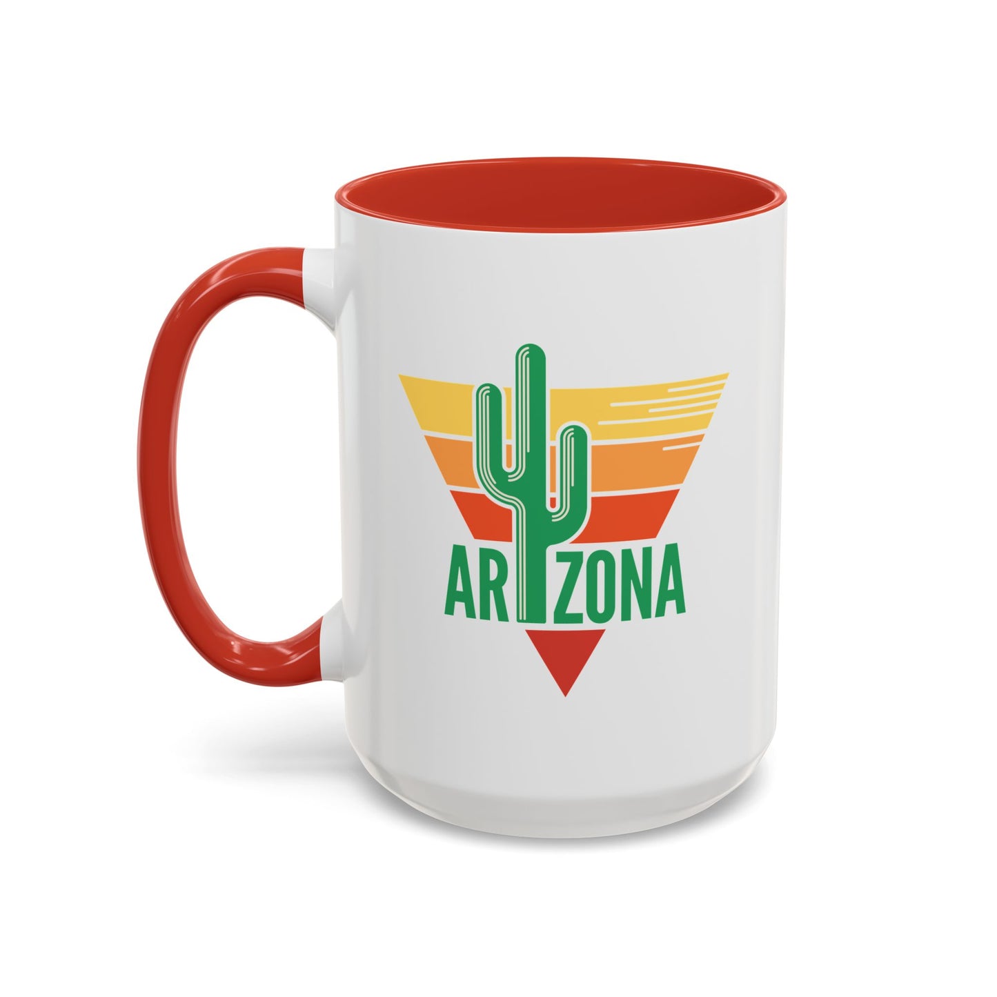 Accent Coffee Mug (11, 15oz) - Arizona - Nature Green