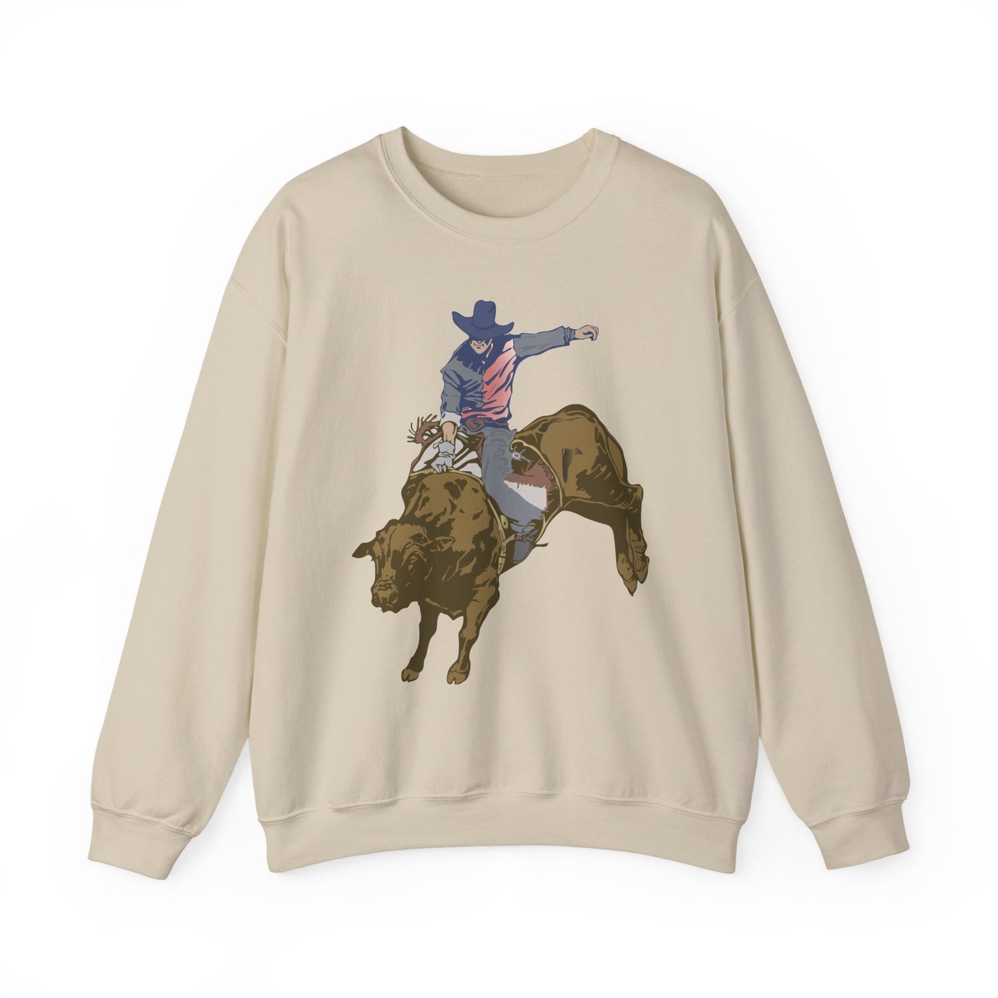 Crewneck Sweatshirt - Cowboy - Rodeo