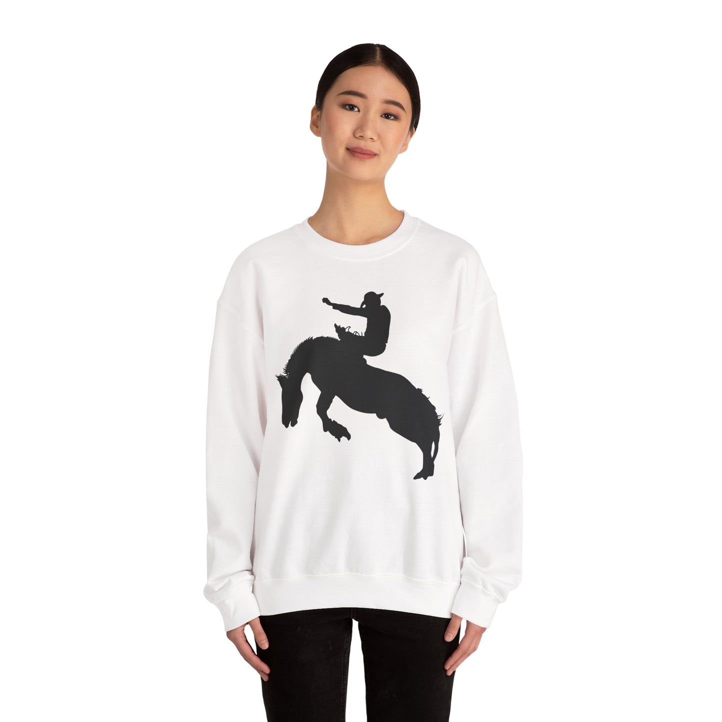 Crewneck Sweatshirt - Augusta - Rodeo - Silhouette