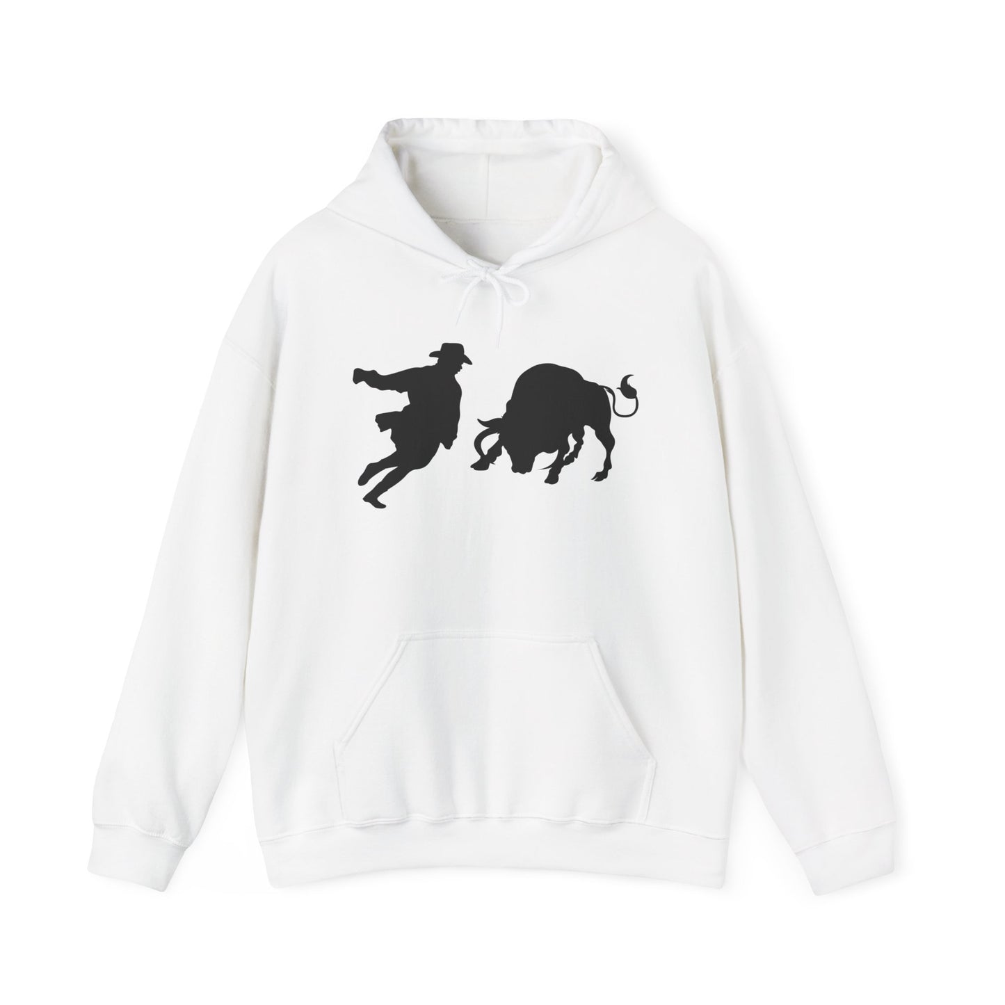 Unisex Hoodie - Clown and Bull - Silhouette