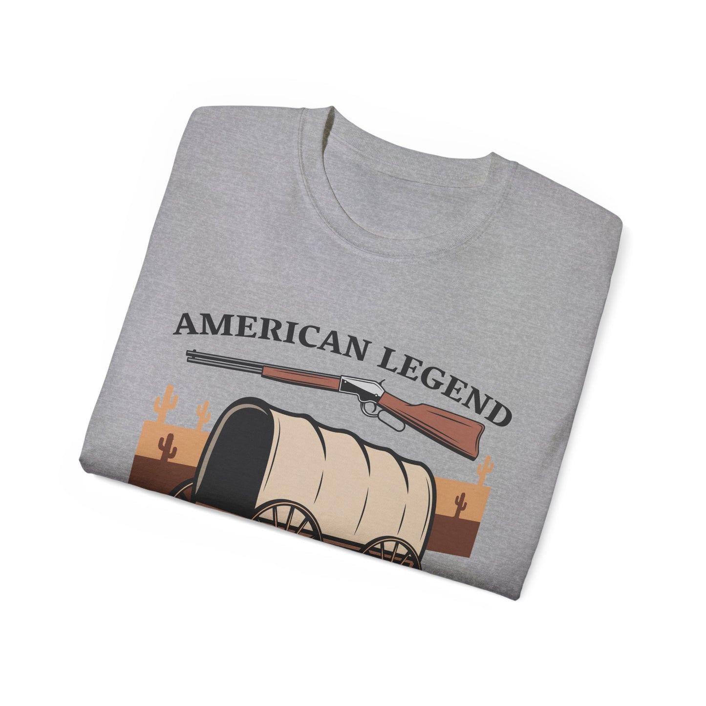 Unisex Ultra Cotton Tee - American Legend - Wild West