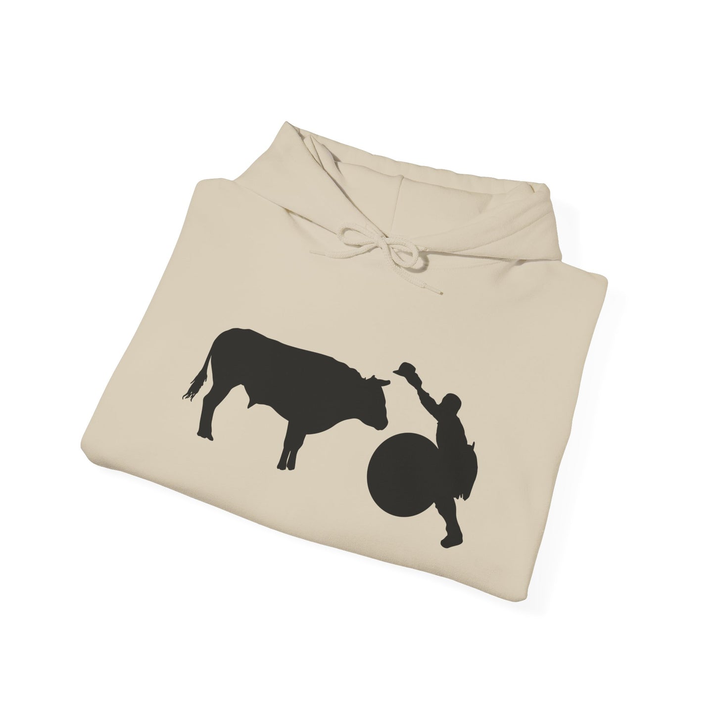 Unisex Hoodie - Clown and Bull - Silhouette - V2