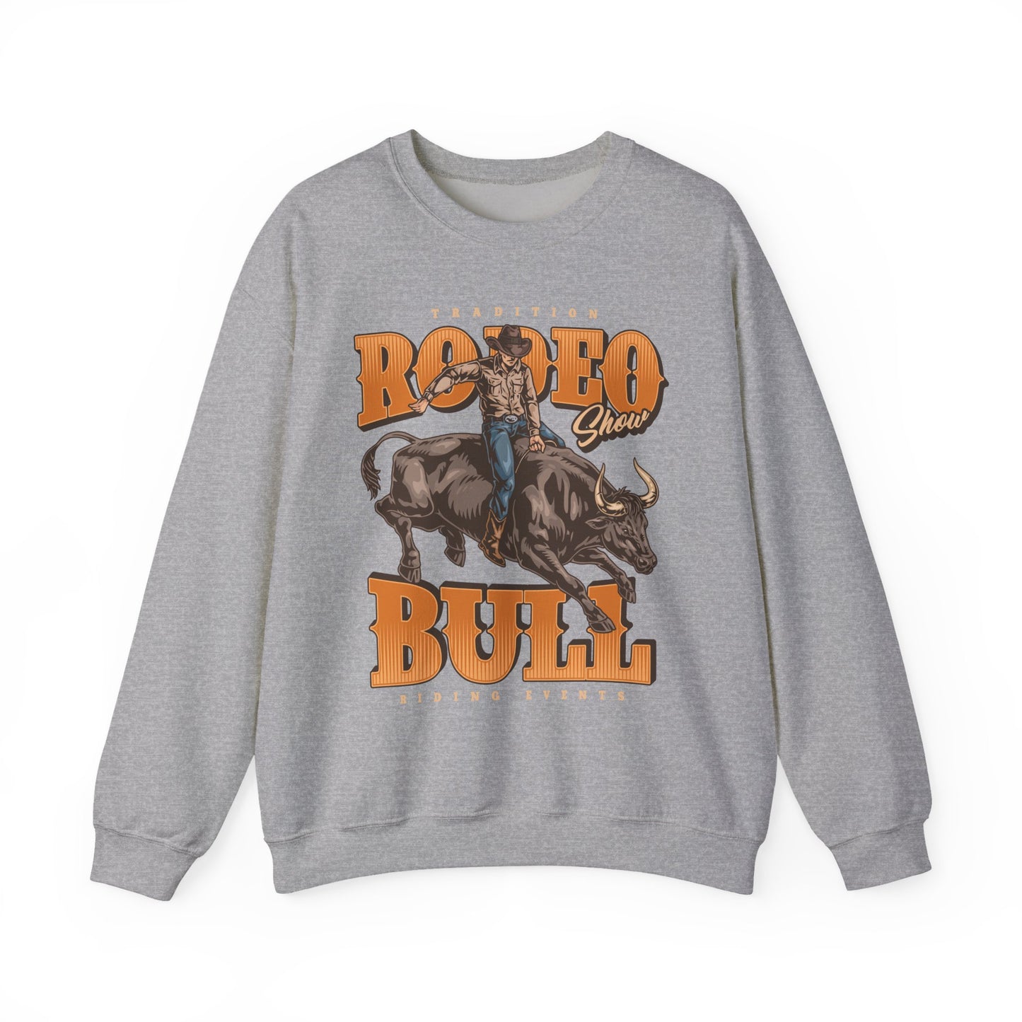 Crewneck Sweatshirt - Tradition Rodeo Show - Bull Riding Events