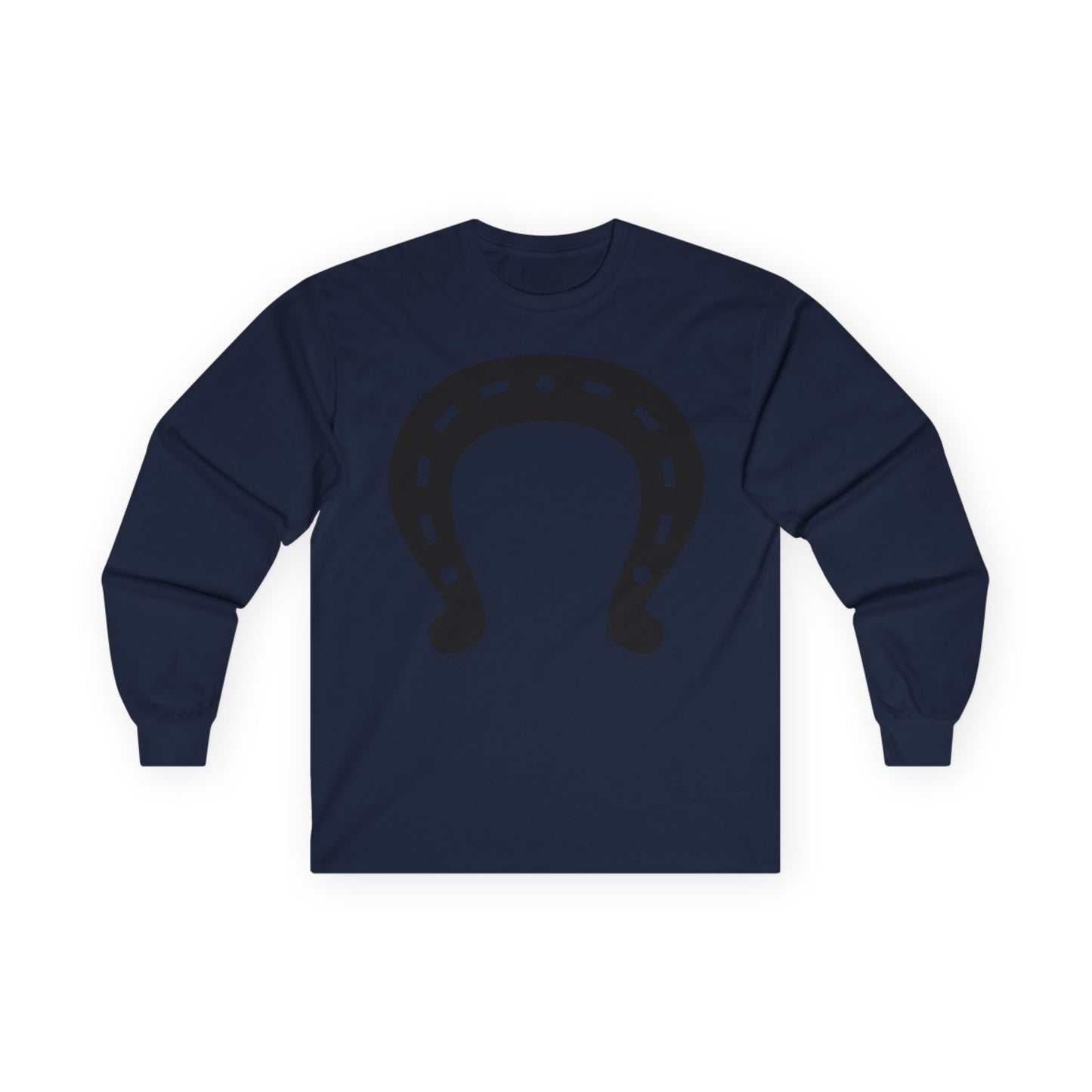 Unisex Ultra Cotton Long Sleeve Tee - Horseshoe X 300
