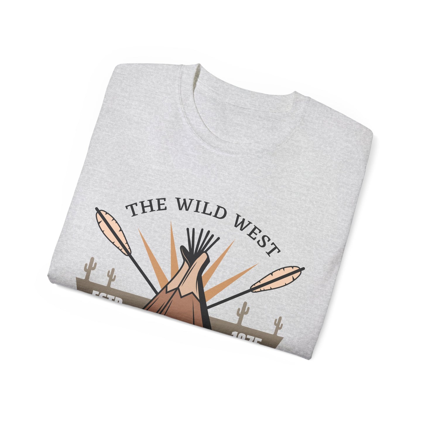 Unisex Ultra Cotton Tee - The Wild West - Native American