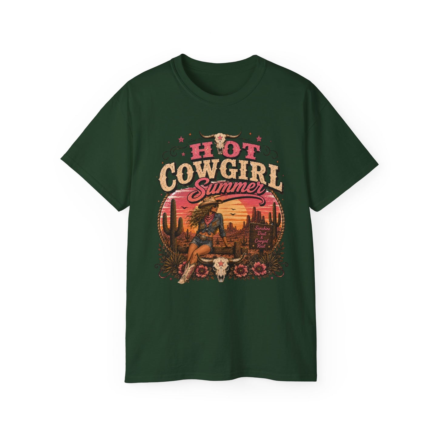 T-Shirt - Hot cowgirl summer vibes
