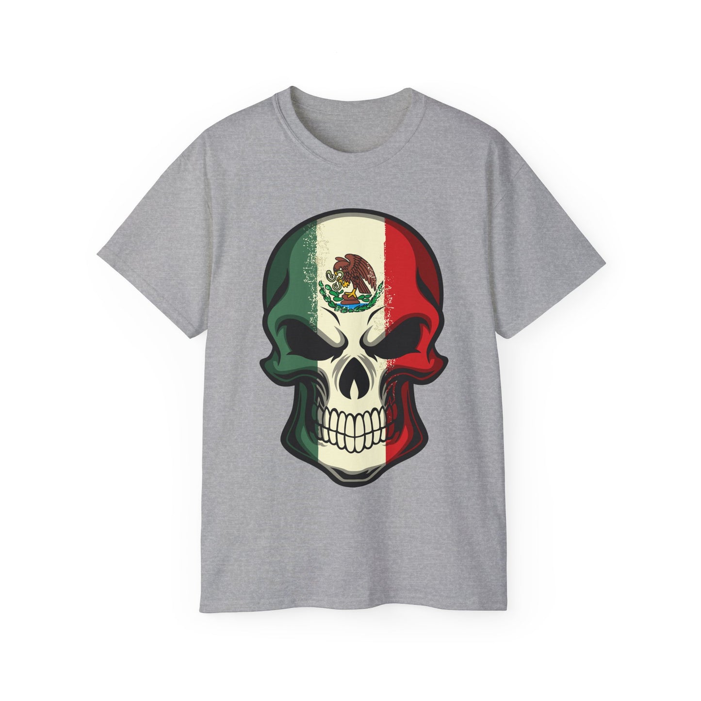 Unisex Ultra Cotton Tee - Mexican Skull