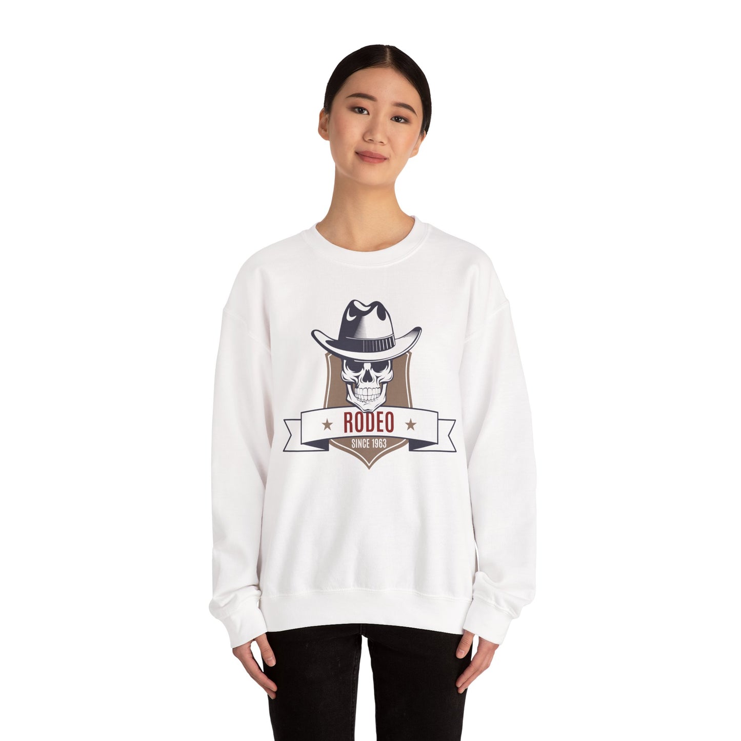Crewneck Sweatshirt - Rodeo - Western Cowboy