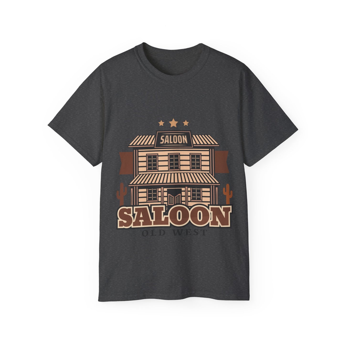 Unisex Ultra Cotton Tee - American Cowboy - Saloon - Wild West