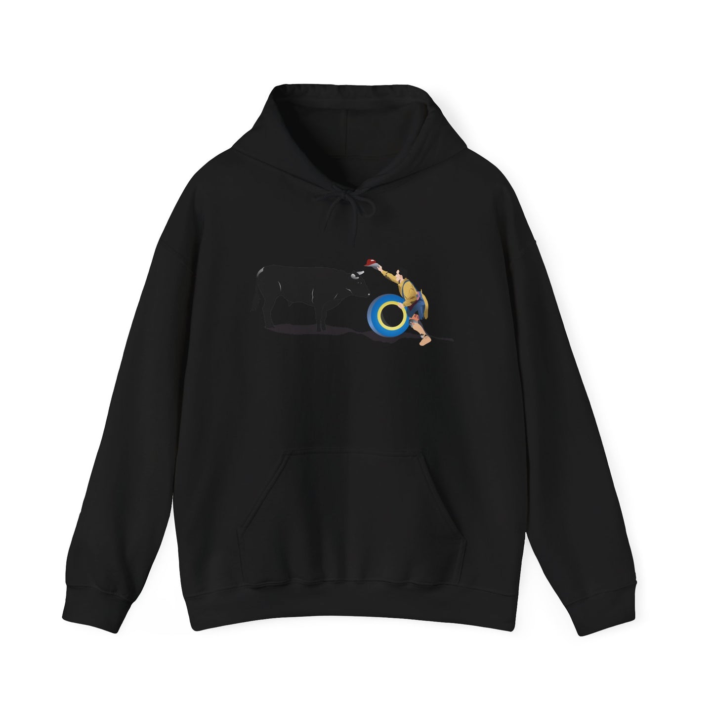 Unisex Hoodie - Clown and Bull