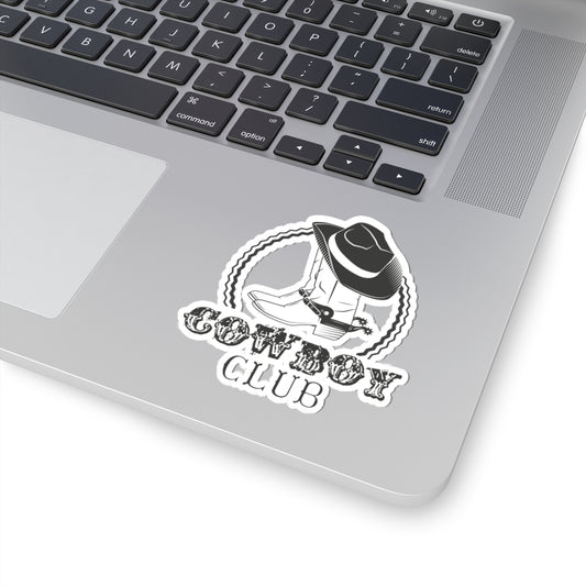 Kiss-Cut Stickers - Cowboy Club