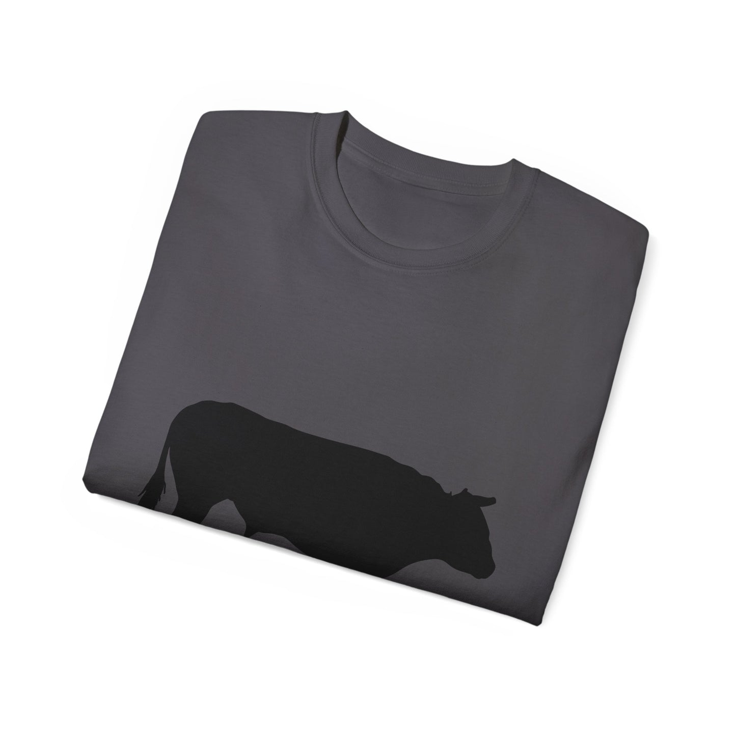Unisex Ultra Cotton Tee - Bull - Silhouette