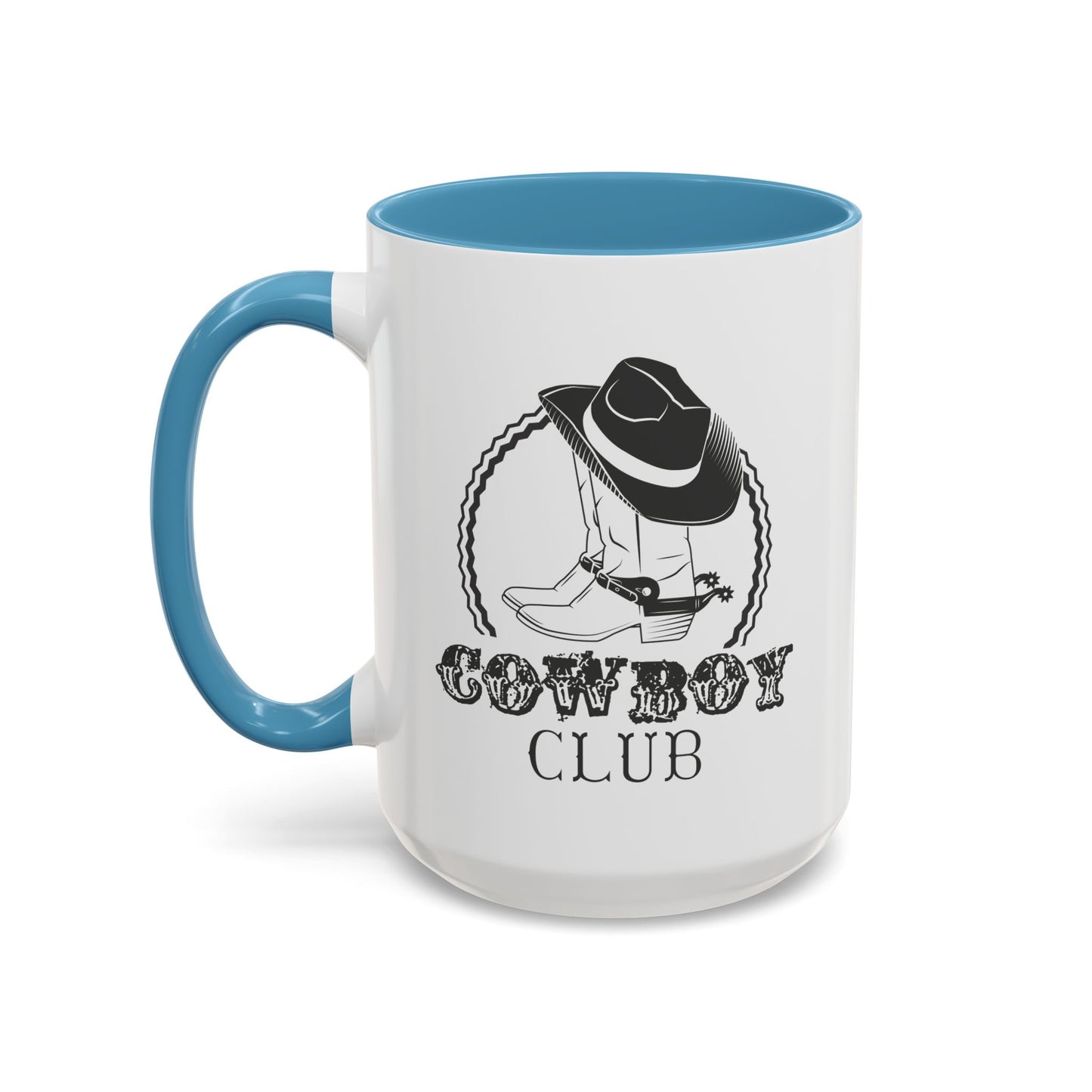 Accent Coffee Mug (11, 15oz) - Cowboy Club